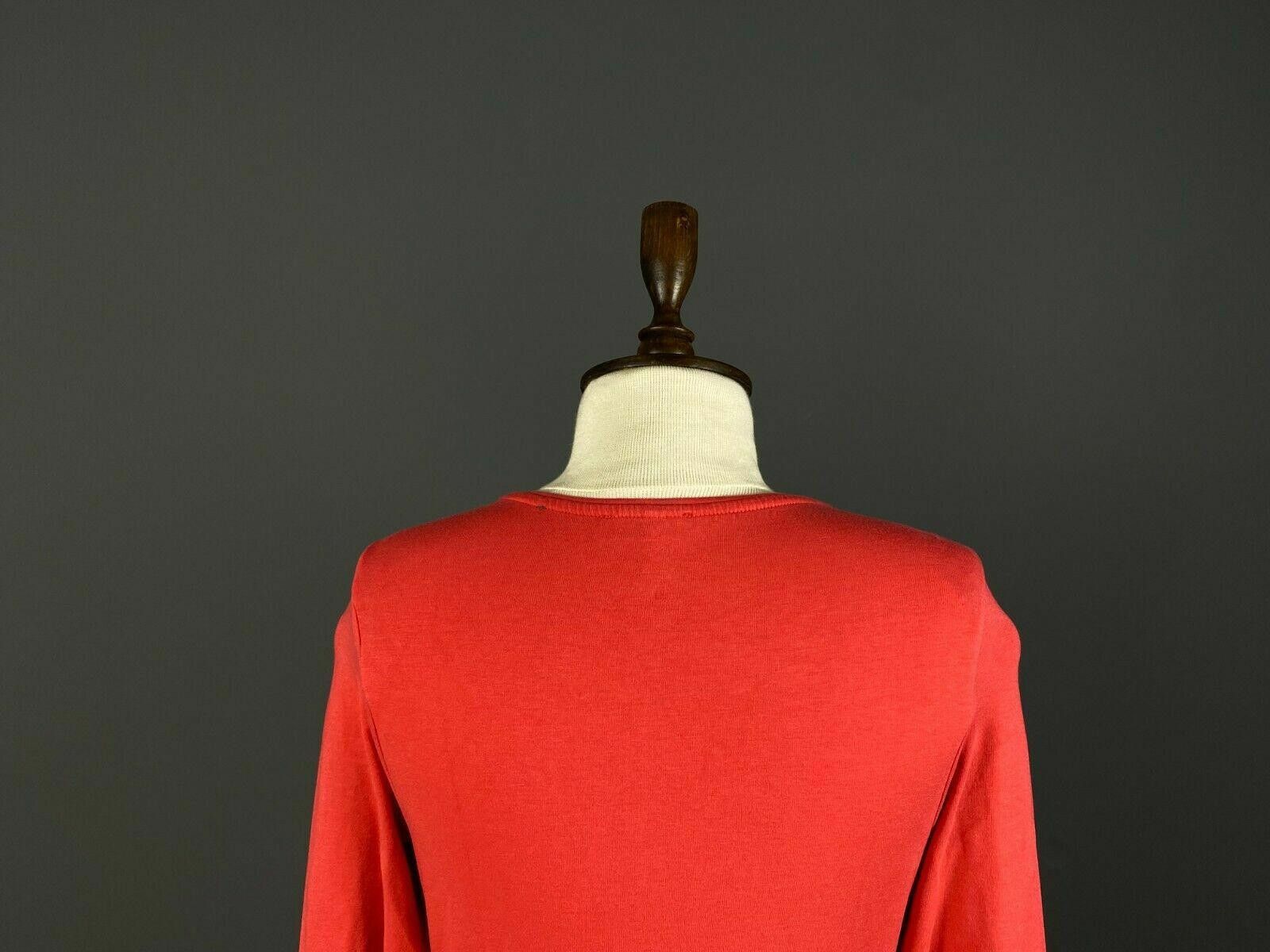 Designer Deerberg by Oska Red Boat Neck Pullover Sweater Size S Size S / US 4 / IT 40 - 6 Thumbnail