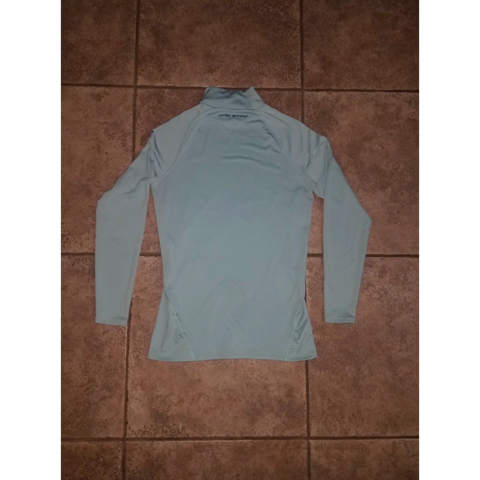 Under Armour Under Armour Fitted Women’s Long Sleeve T-Shirt M Blue Compression Activewear Shirt Womens M Size M / US 6-8 / IT 42-44 - 4 Thumbnail