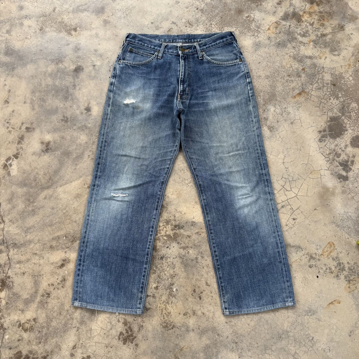 VINTAGE WRANGLER FADED JEANS DENIM PANTS