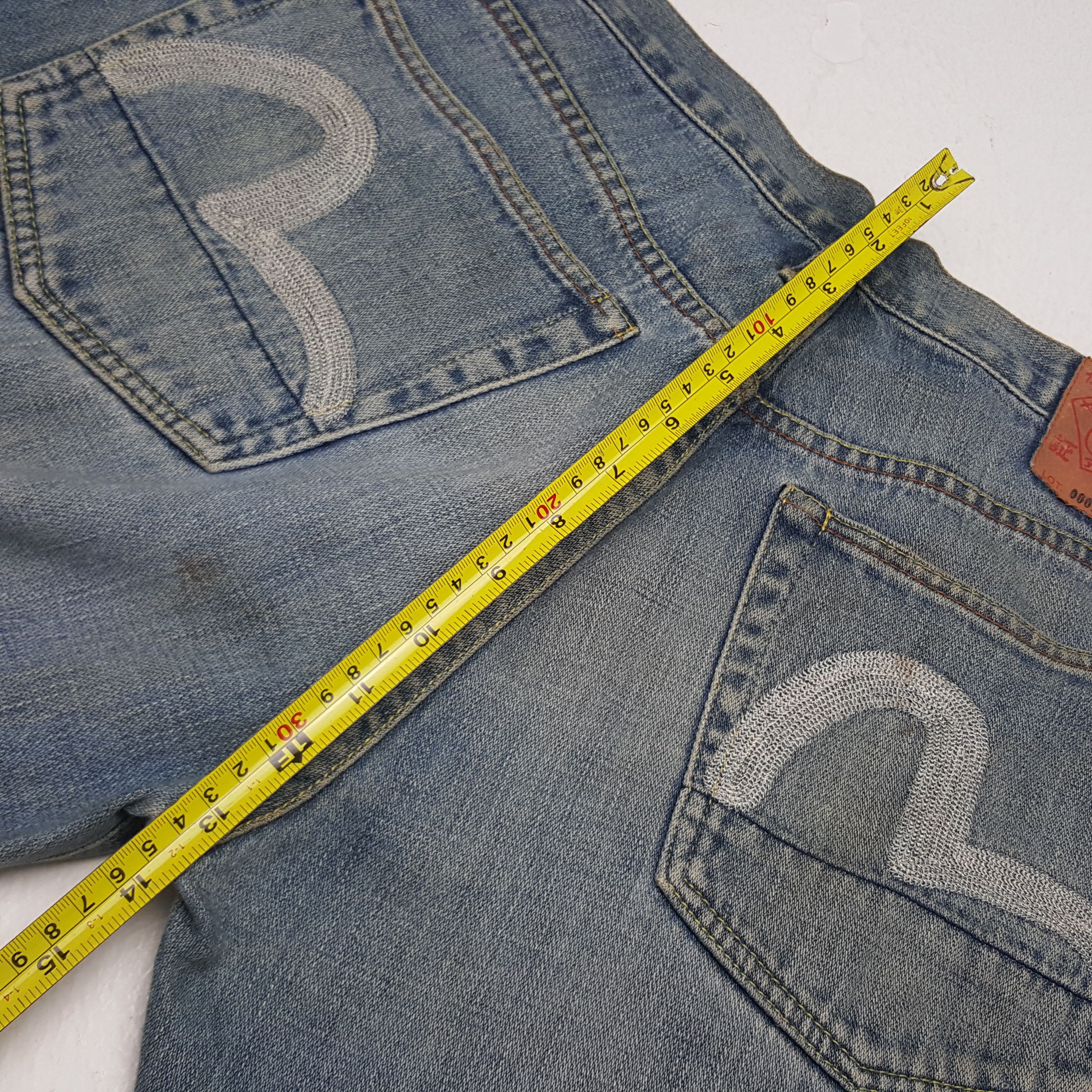 Evisu × Japanese Brand × Vintage VIntage Evisu Japanese Brand Daicock Custom Art Denim Jeans Size US 30 / EU 46 - 9 Thumbnail