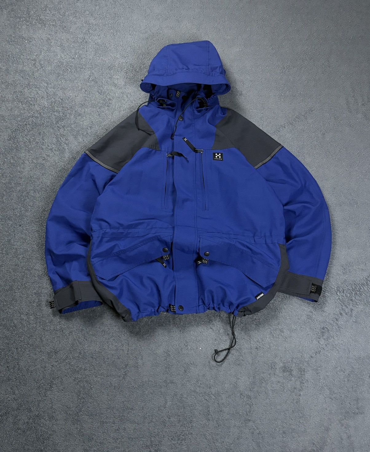 Haglofs 00s Haglofs Vintage Oversized Windstopper Waterproof Jacket Size US L / EU 52-54 / 3 - 3 Thumbnail