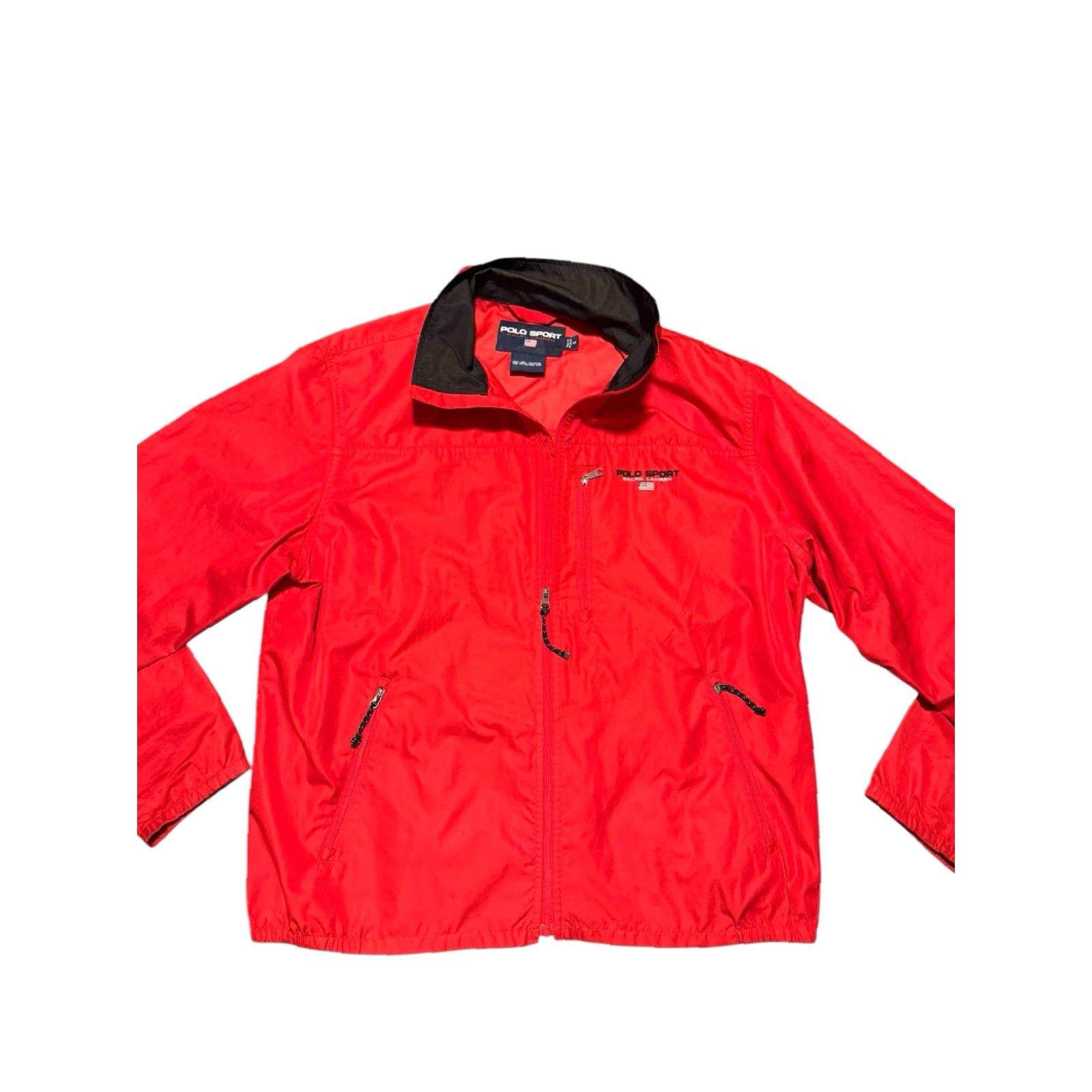 Vintage VINTAGE POLO SPORT Jacket Full Zip USA Flag Red M Men Bomber Streetwear 90s Size US M / EU 48-50 / 2 - 6 Thumbnail