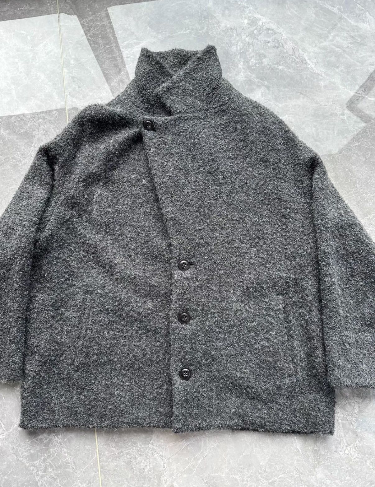 Yohji Yamamoto Yohji Yamamoto fur short suit jacket Size US M / EU 48-50 / 2 - 2 Thumbnail