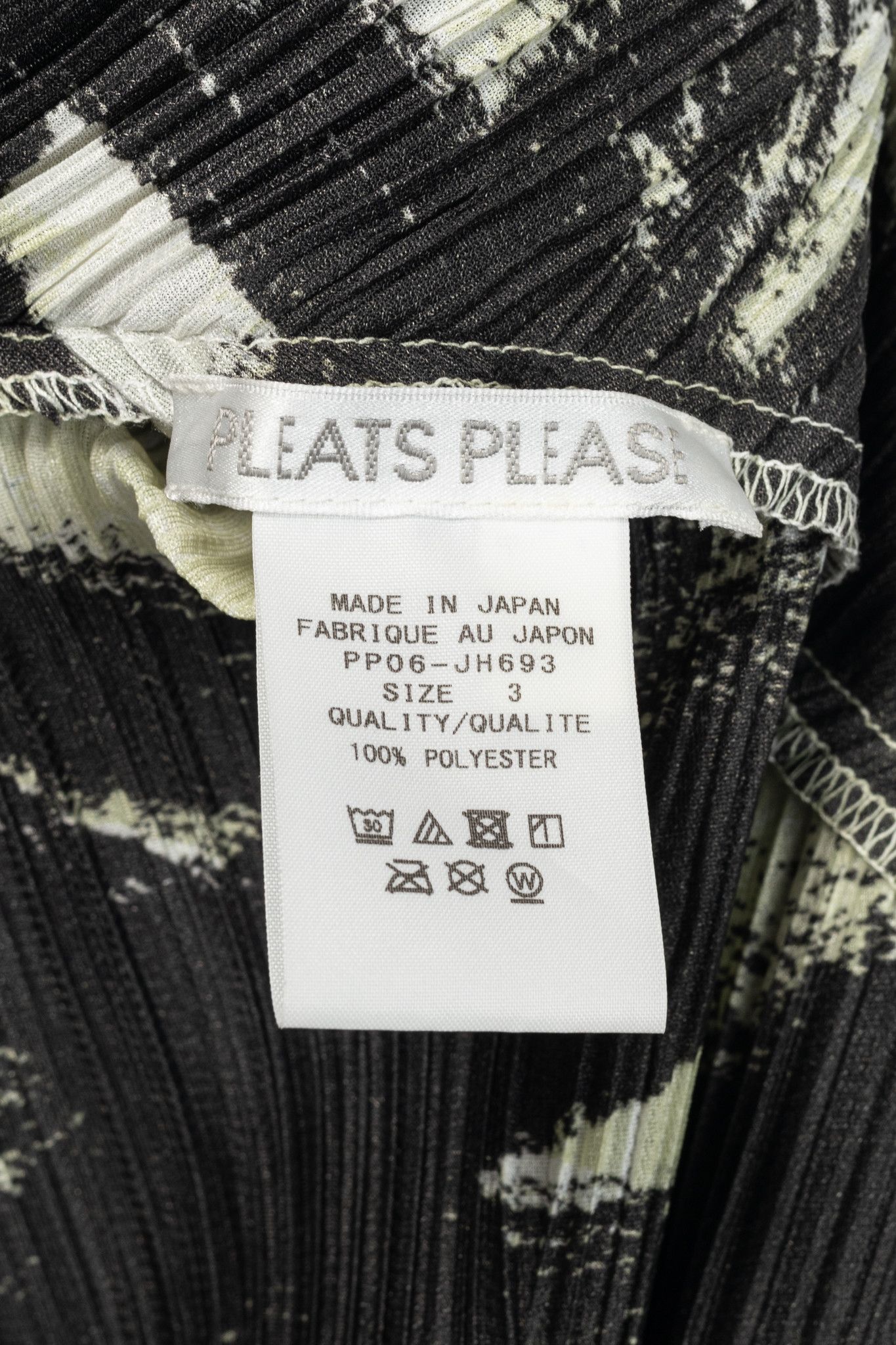 Pleats Please Issey Miyake Pleats Please Issey Miyake Spin Printed Midi Swing Dress Size XL / US 12-14 / IT 48-50 - 7 Thumbnail