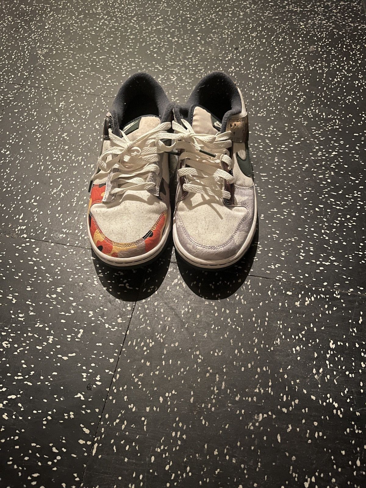 Nike Nike Dunk Low Sail Multi Camo Size US 8 / EU 41 - 3 Thumbnail