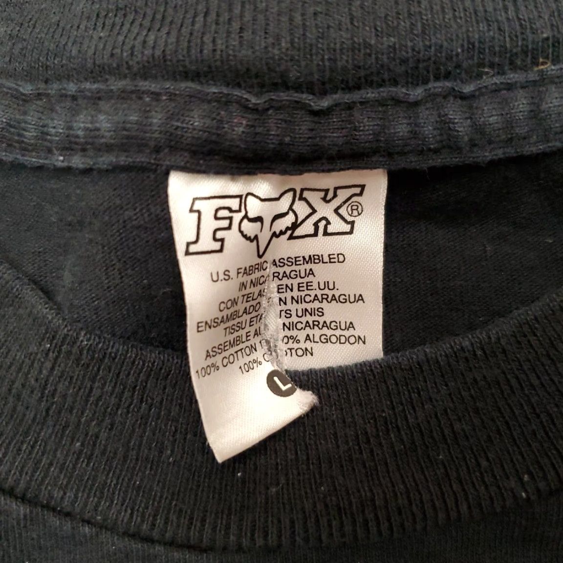 Vintage VINTAGE Fox Racing Shirt Mens L Black Red Moto BMX Dirt Bike Y2K TEE Size US L / EU 52-54 / 3 - 4 Thumbnail