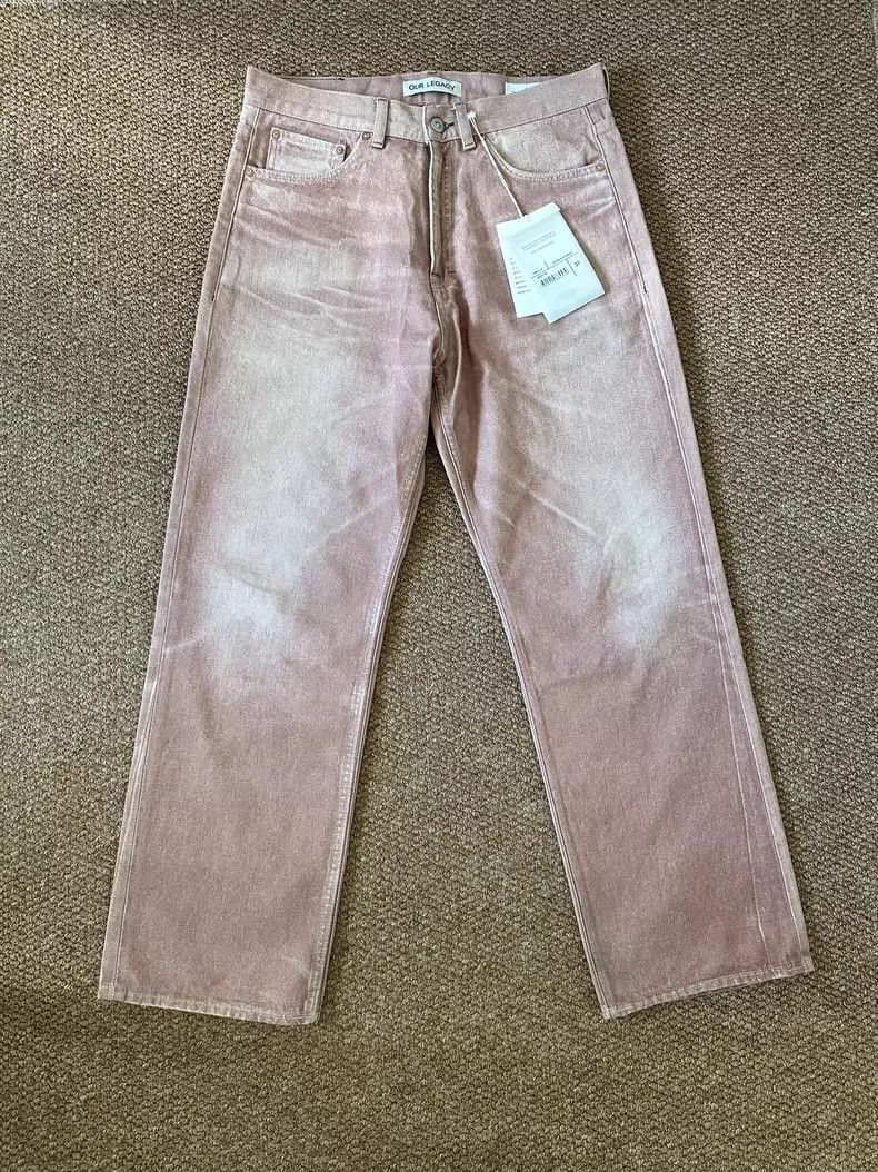 Our Legacy our legacy Pink digital printed jeans 2505-Nextarrow Size US 31 - 1 Thumbnail