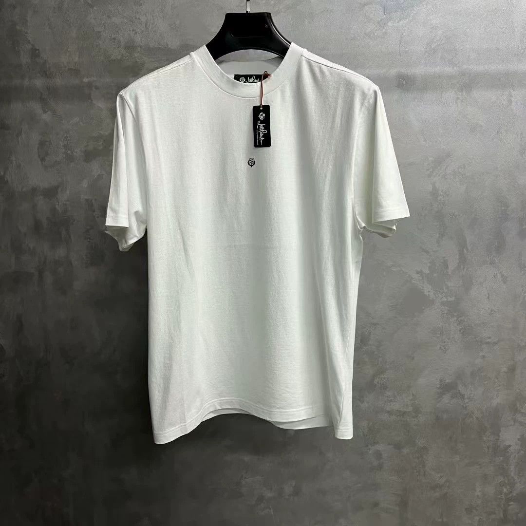 Loro Piana Loro Piana Printed Graphic White Hoodie S Men Size US S / EU 44-46 / 1 - 1 Thumbnail