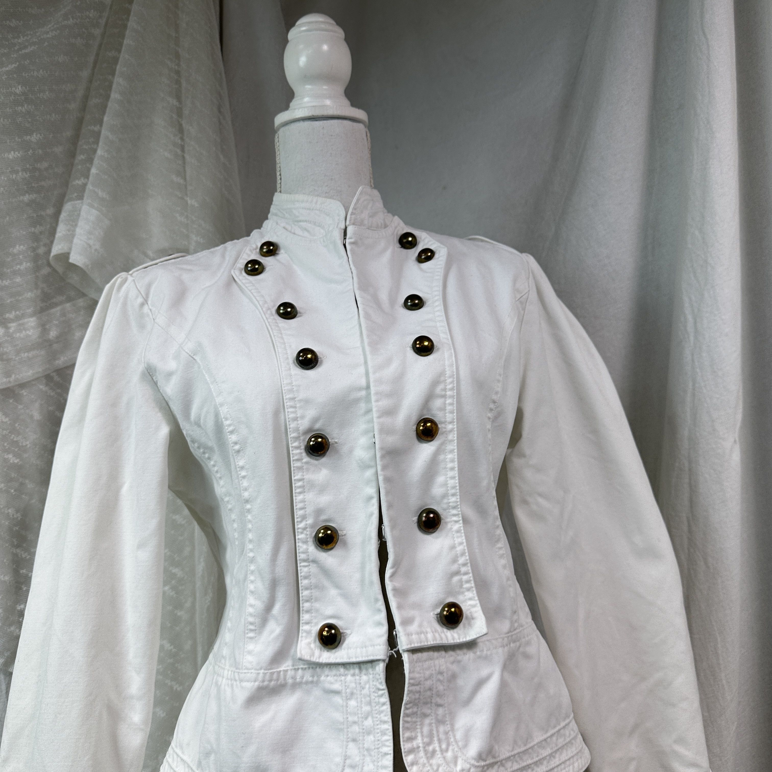 Vintage Vintage Military Styled Napoleonic Button Up Jacket 00s Size L / US 10 / IT 46 - 2 Thumbnail