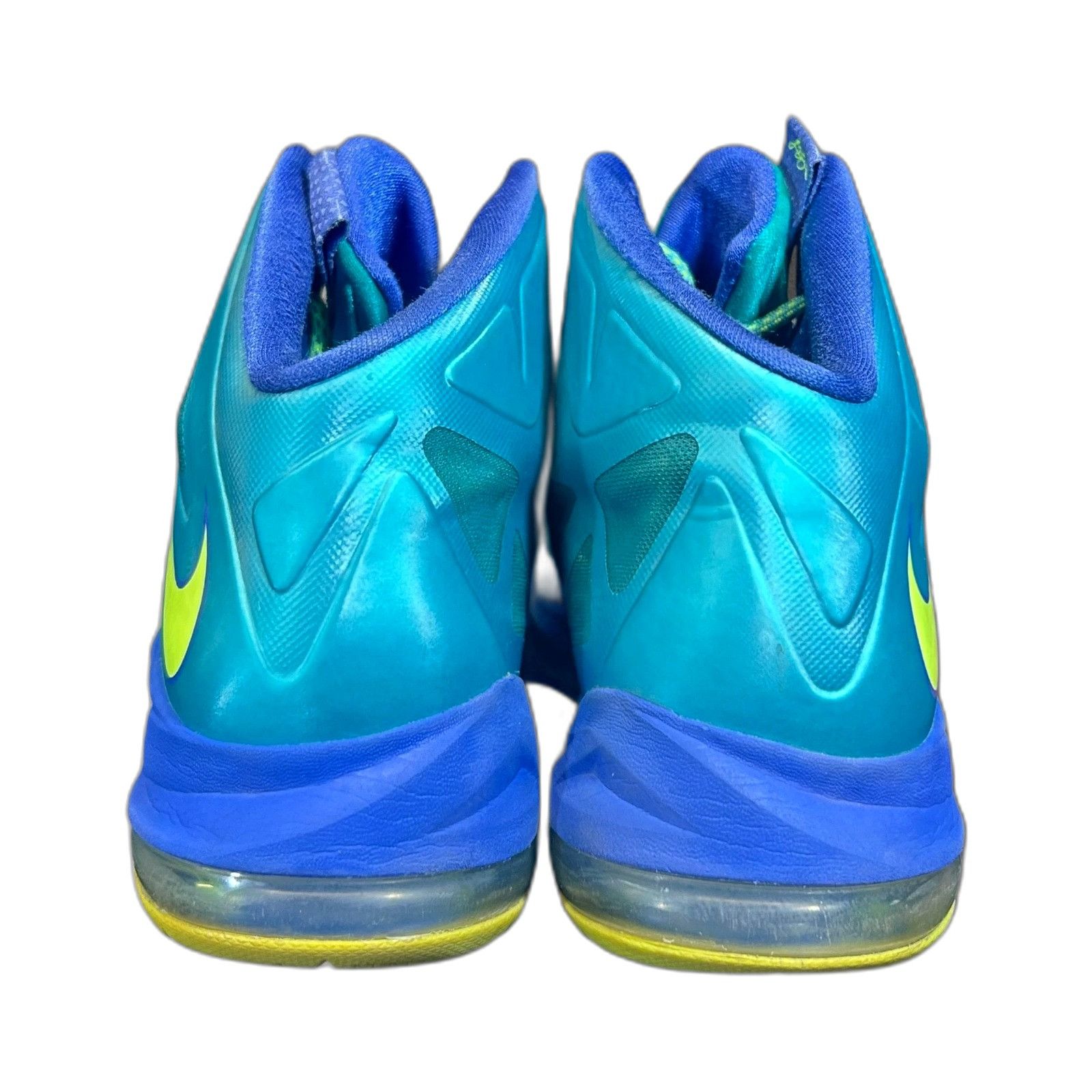 Nike Nike Lebron X 10 Turquoise Volt Size 6.5Y 543564 304 Size US XXS / EU 40 - 8 Thumbnail