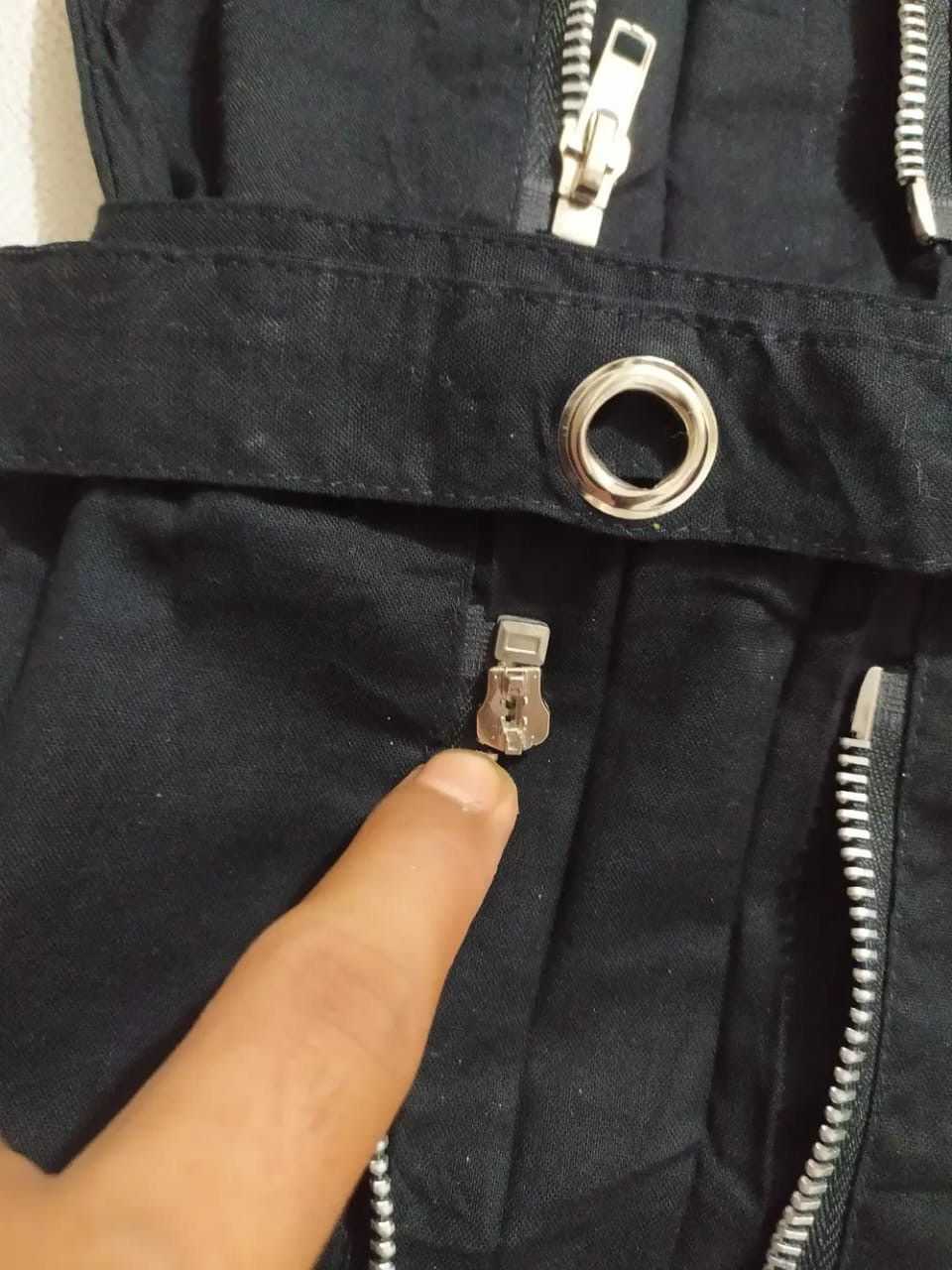 Japanese Brand Rosselio Bondage Punk Zipper Pants Size US 29 - 4 Thumbnail