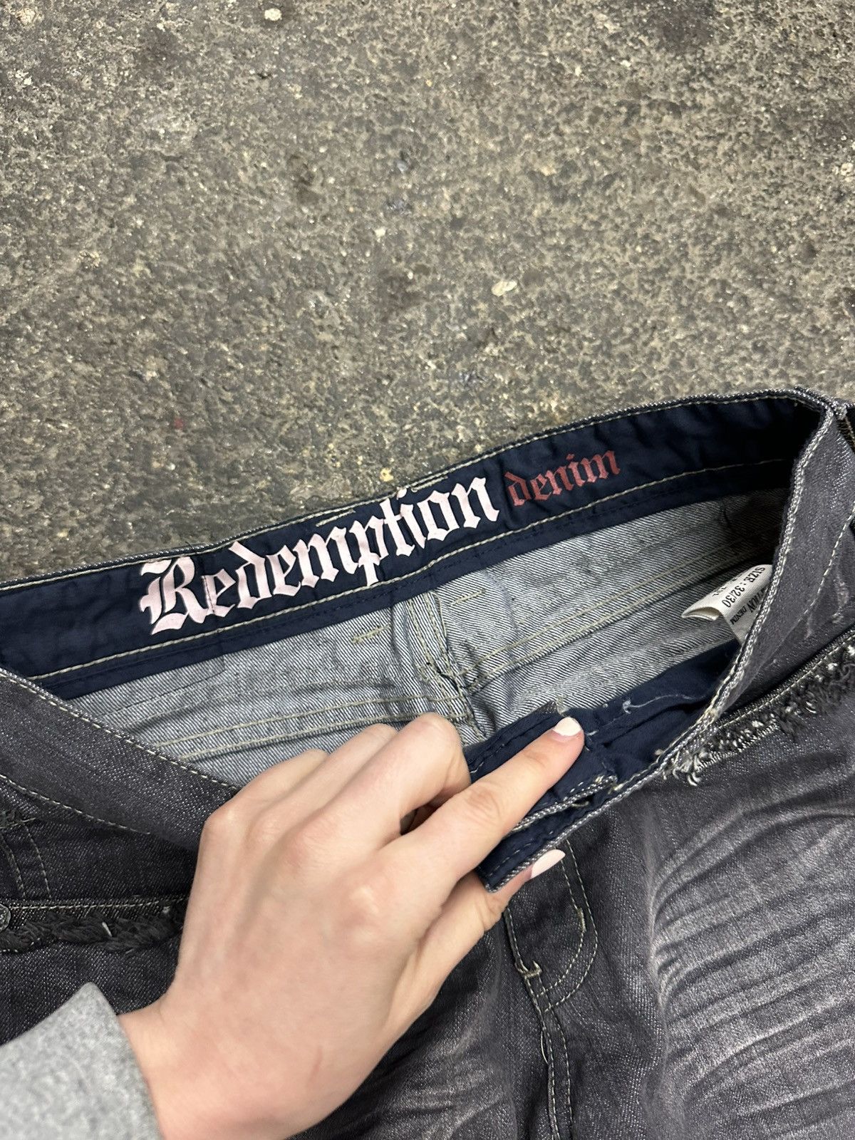 Vintage Y2K baggy grunge jeans Size US 30 / EU 46 - 4 Thumbnail