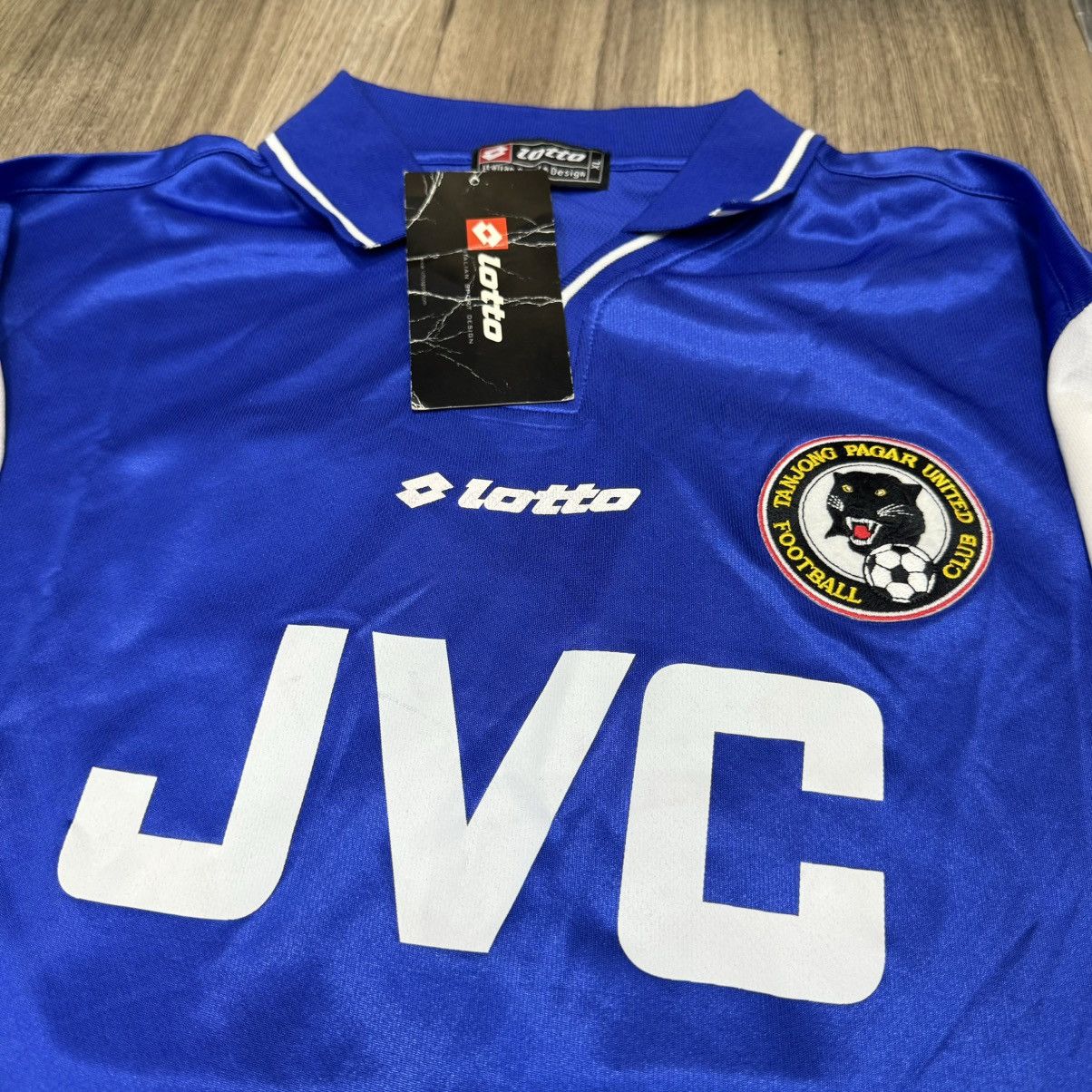 Lotto Sport Tanjong pagar united FC 2003 away shirt #12 Hiroaki ((bnwt) Size US XL / EU 56 / 4 - 3 Thumbnail