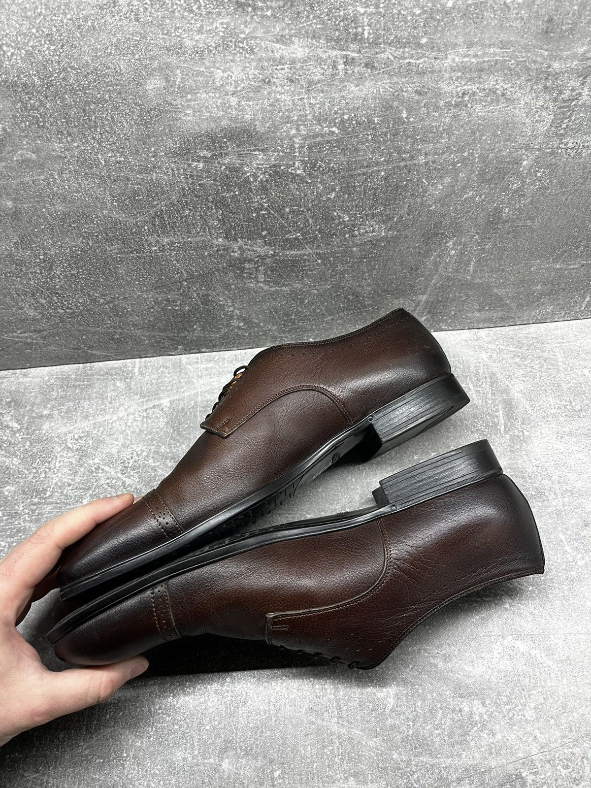 Leather × Santoni Santoni Size US 9 / EU 42 - 10 Thumbnail