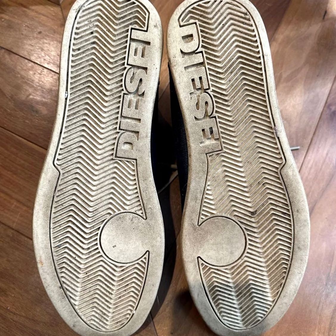Diesel VINTAGE Diesel Luxury Italy Men Sneakers Denim Distressed finish High-Cut 10.0US 90s 00s Size US 10 / EU 43 - 5 Thumbnail