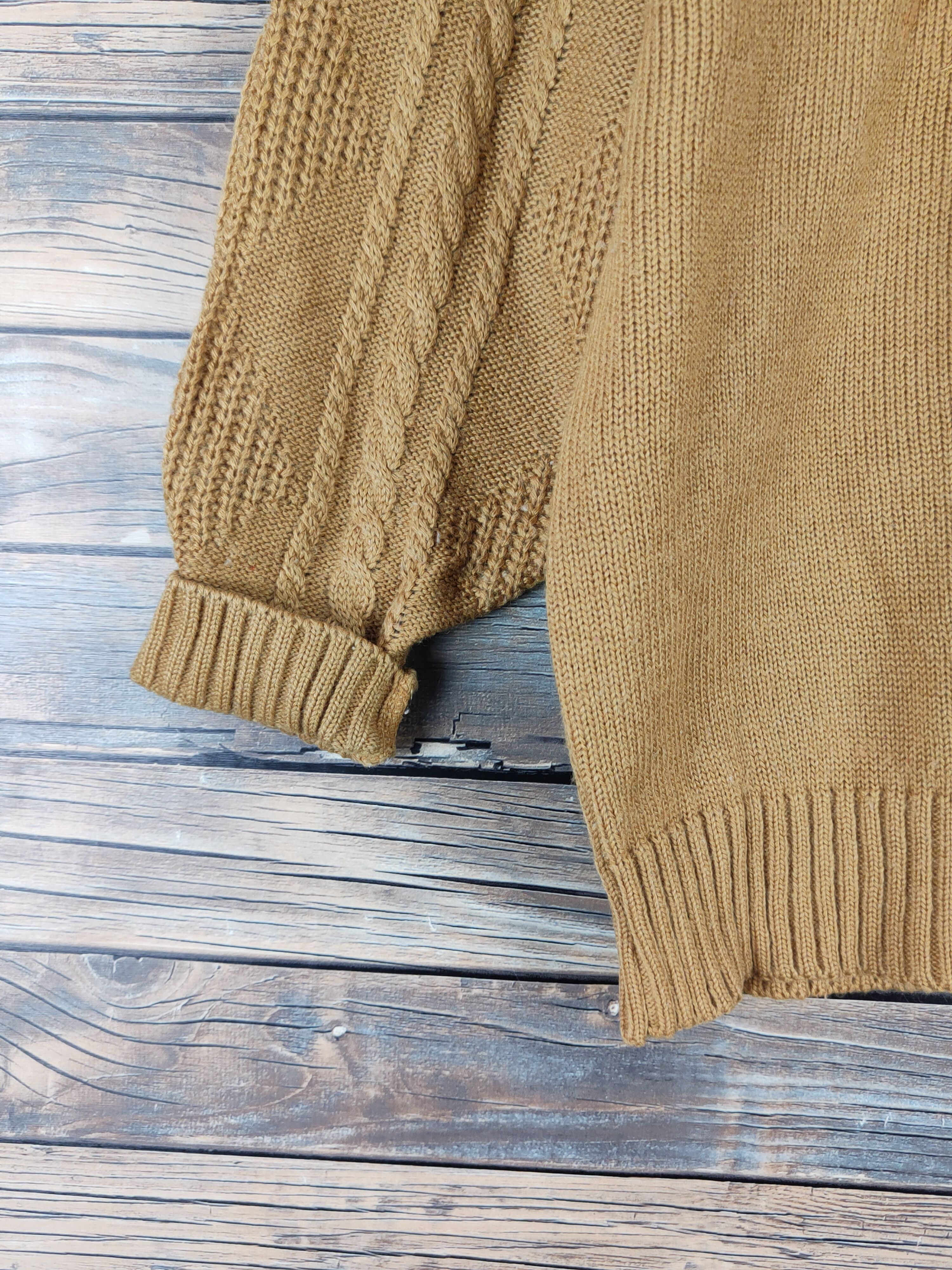 Vintage Bela Mustard Golfing Knitwear Sweatshirts #W2147 Size M / US 6-8 / IT 42-44 - 4 Thumbnail