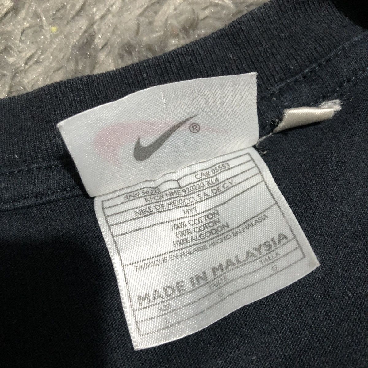 Nike × Vintage Vtg 90’ NIKE AIR CENTER LOGO TSHIRT Size US XL / EU 56 / 4 - 4 Thumbnail