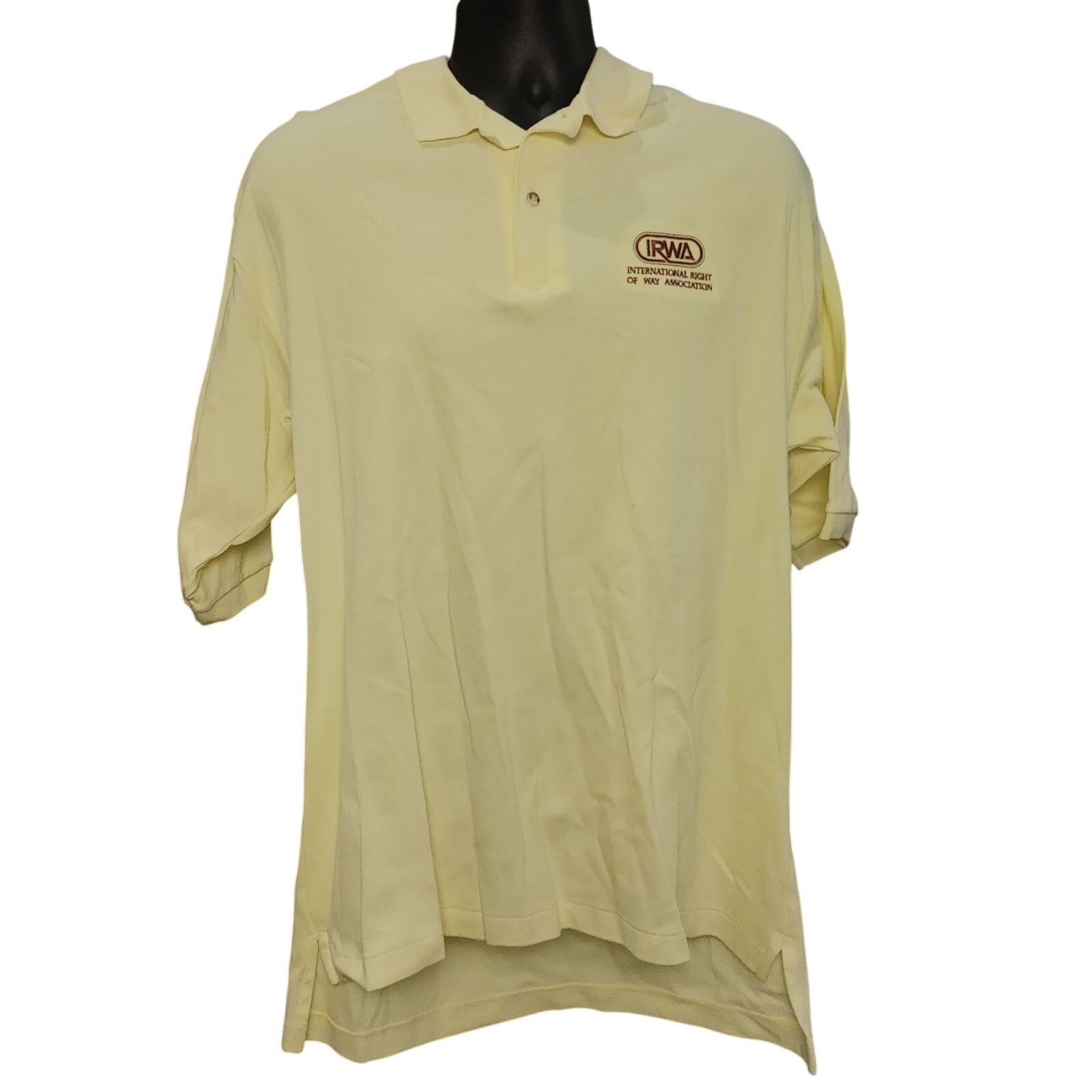 Other Outer Banks Men's XL Off-White IRWA Logo Front Polo Shirt Size US XL / EU 56 / 4 - 1 Thumbnail