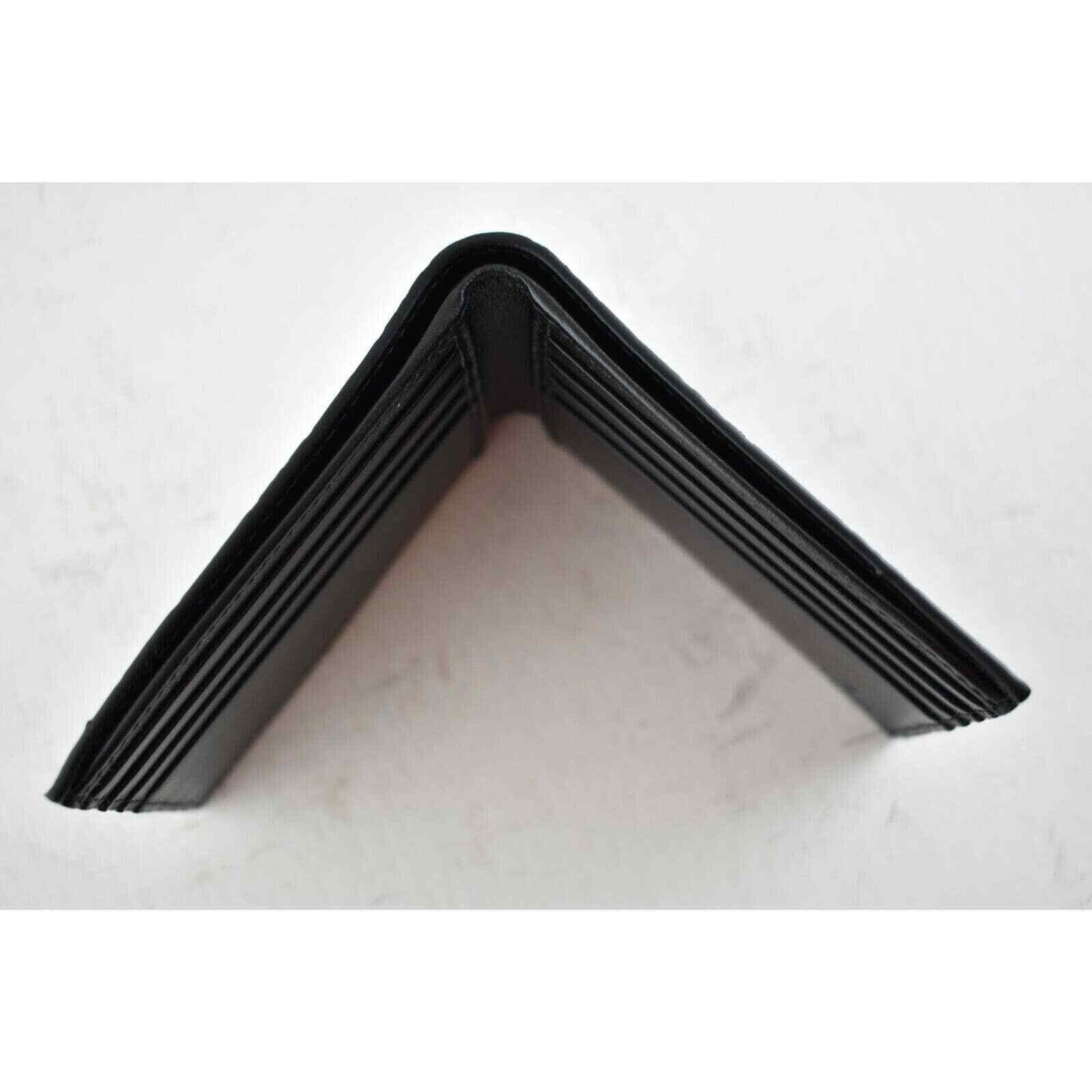 Gucci Gucci Signature Black Leather Card Holder Bifold Wallet Size ONE SIZE - 10 Thumbnail