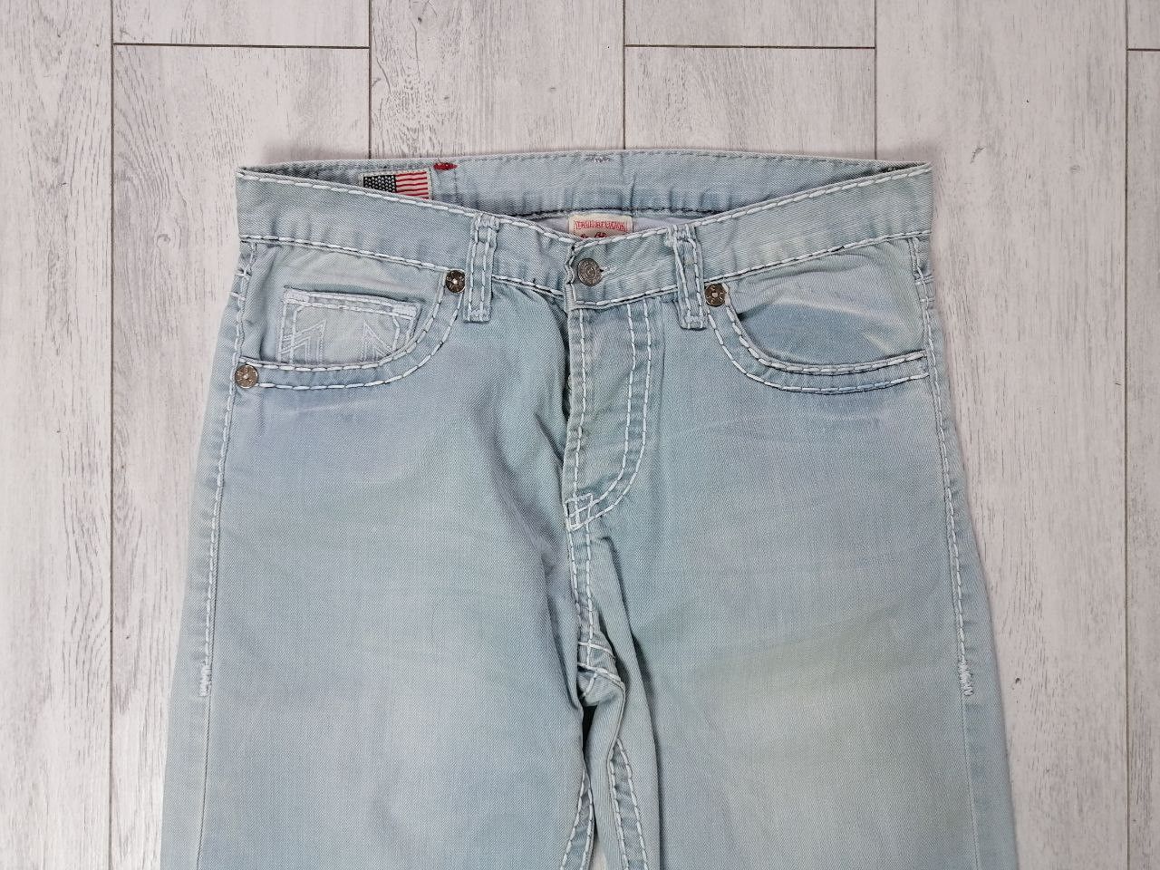 True Religion True Religion Billy Super T Seat 34 Denim Jeans Size US 32 / EU 48 - 2 Thumbnail