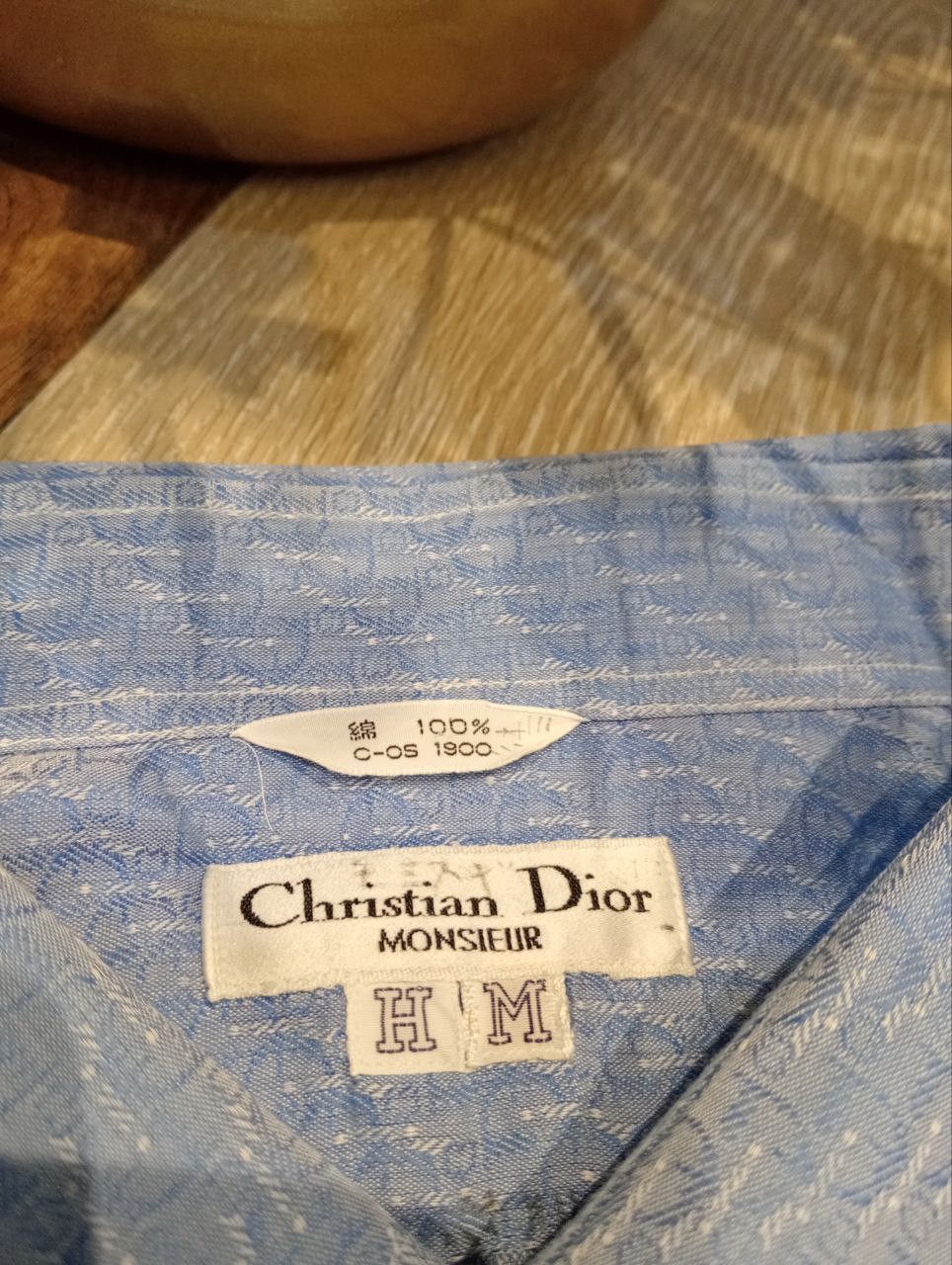 Christian Dior Monsieur CHRISTIAN DIOR MONSIEUR MONOGRAM L/S SHIRT Size US XL / EU 56 / 4 - 5 Thumbnail