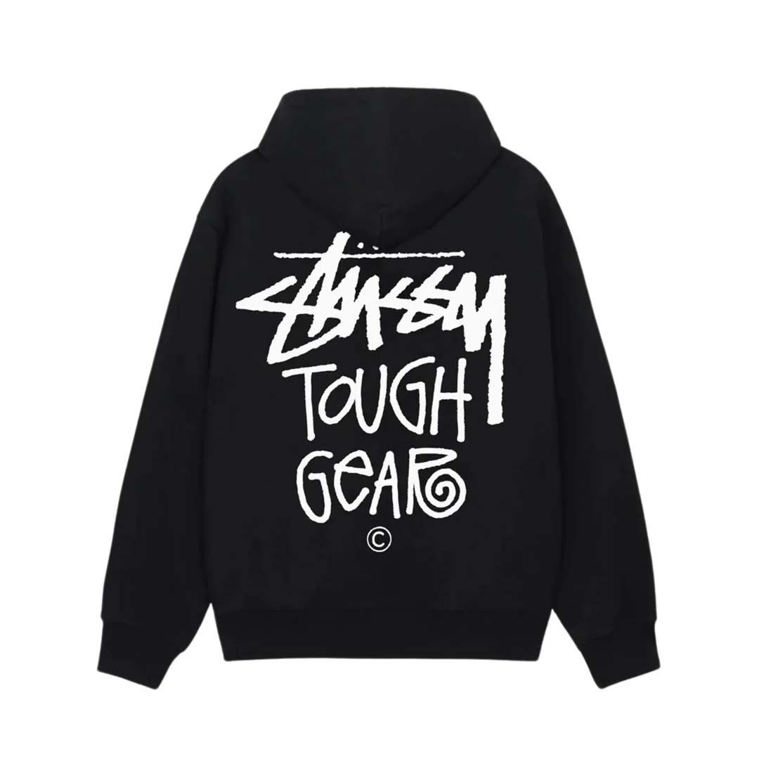 Stussy Tough Gear Hoodie Black Size US L / EU 52-54 / 3 - 1 Thumbnail
