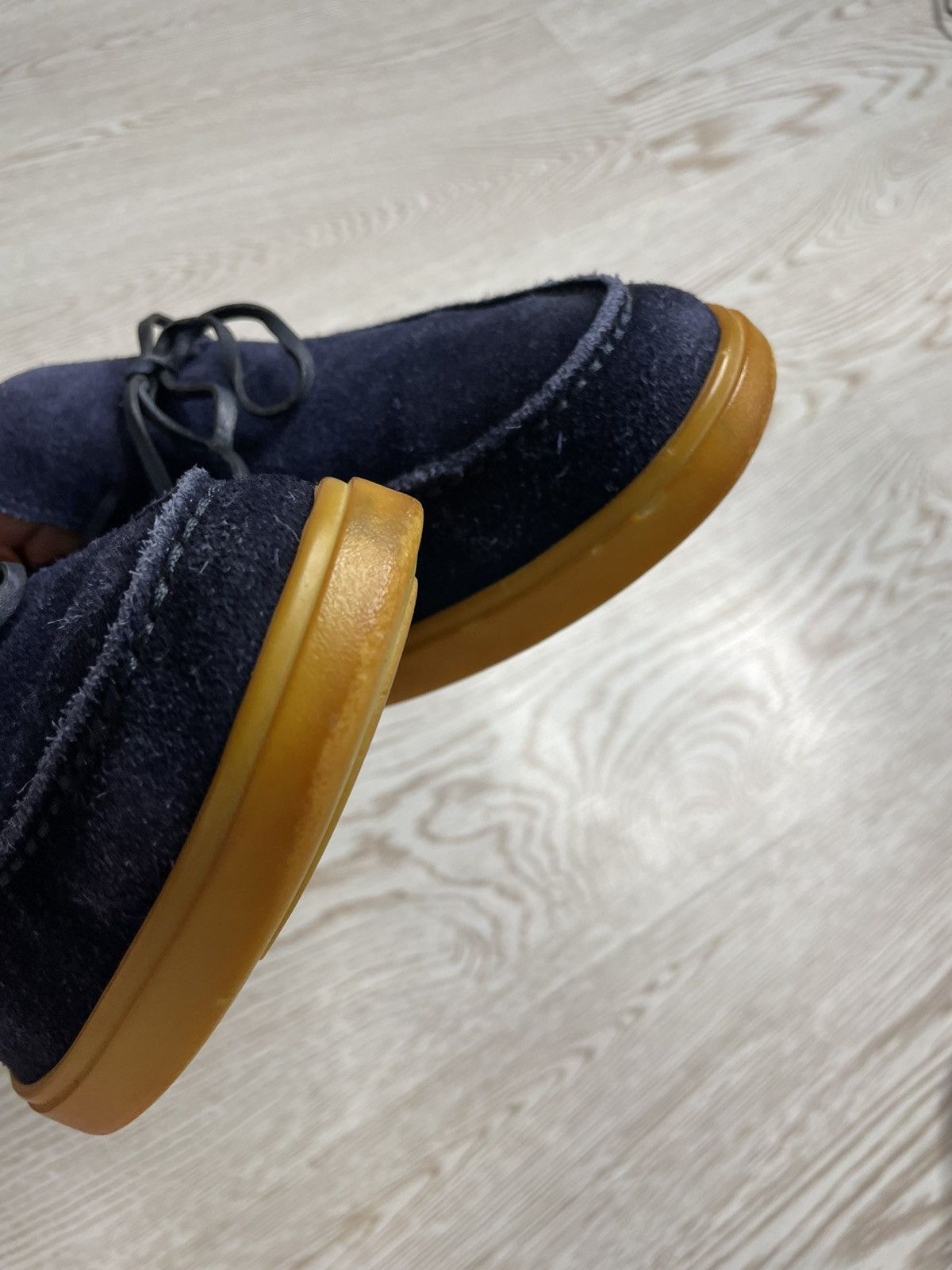 Santoni × Vintage Santoni Navy Blue suede loafers size UK 8,5 Size US 8.5 / EU 41-42 - 11 Thumbnail