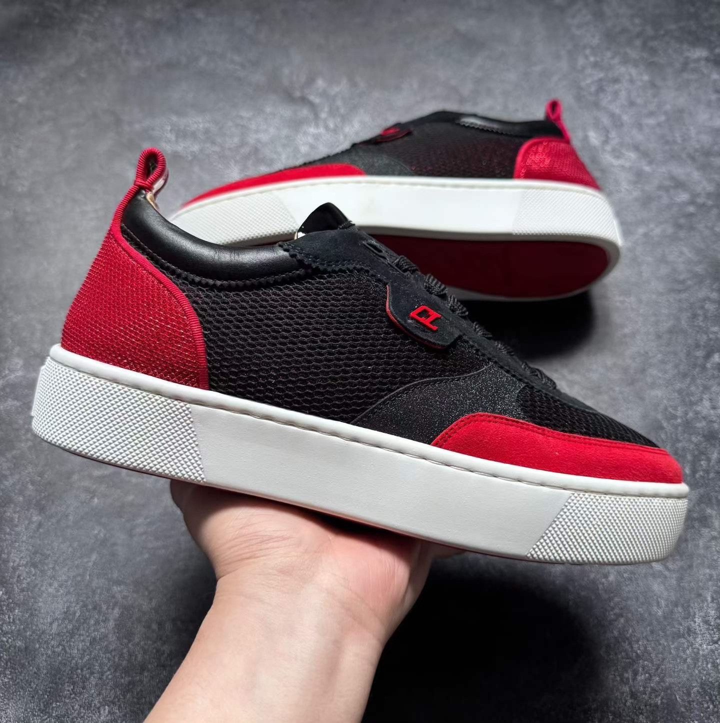 Balenciaga Balenciaga Red Lowtop Sneakers 40 Men Size US 7.5 / EU 40-41 - 1 Thumbnail