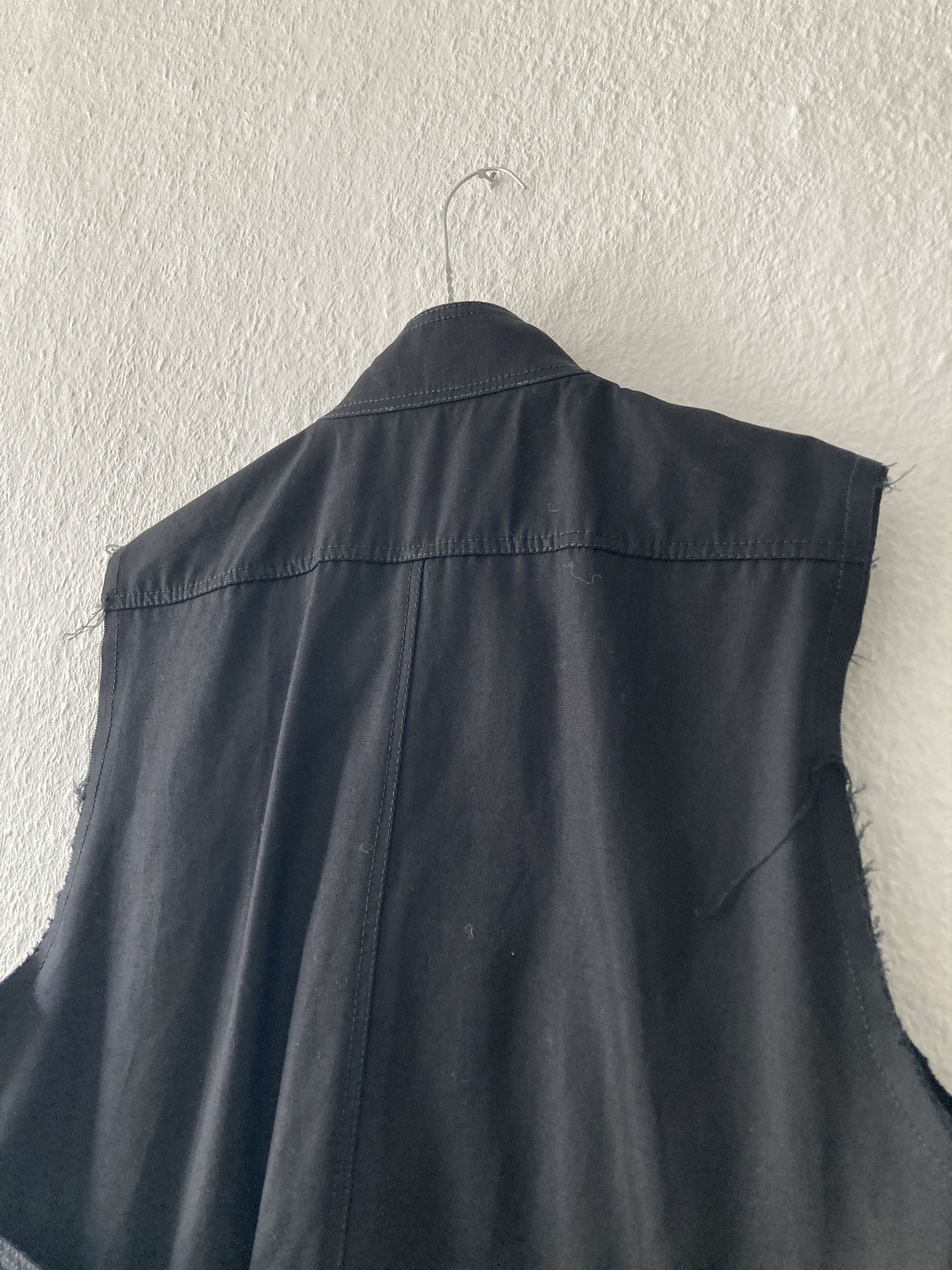 Rick Owens S/S 16 "CYCLOPS" Runway Patchwork Vest Rick Owens IT48/M Size US M / EU 48-50 / 2 - 11 Thumbnail