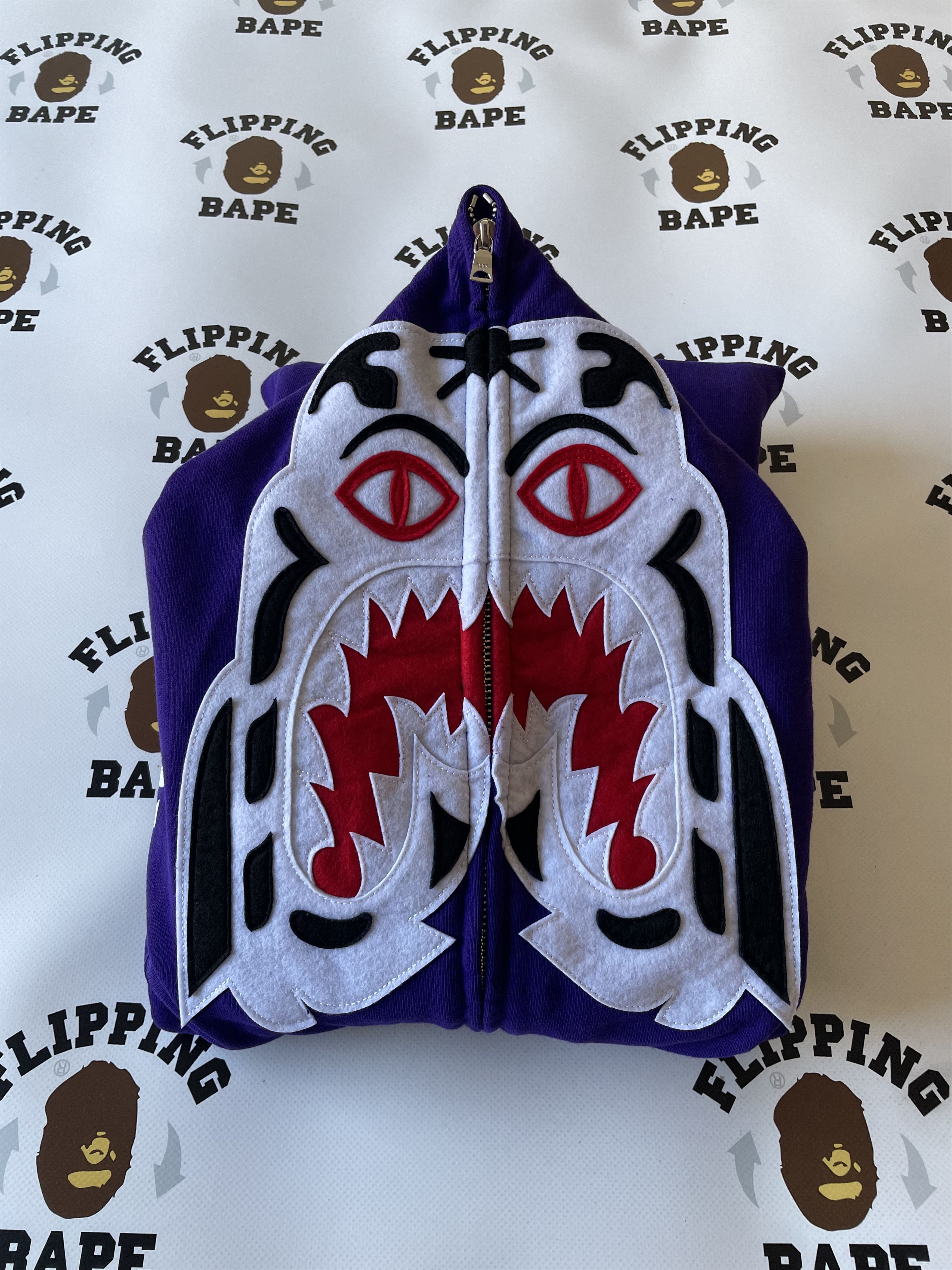 Bape BAPE TIGER FULL ZIP HOODIE SS23 Size US M / EU 48-50 / 2 - 3 Thumbnail