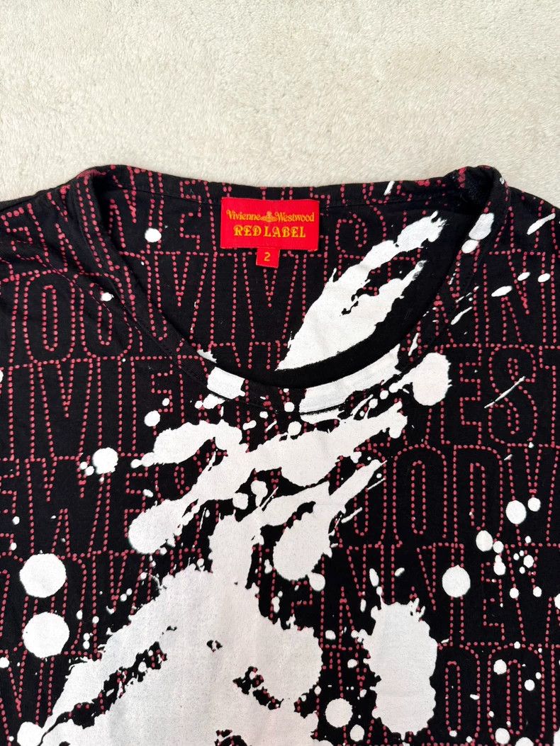 Vivienne Westwood Vivienne Westwood Black lettering ink print long sleeve ho Size M / US 6-8 / IT 42-44 - 2 Thumbnail