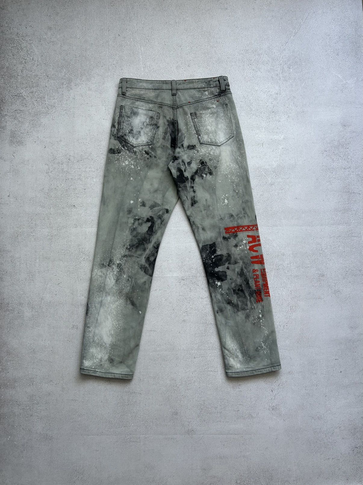 A-COLD-WALL* A-Cold-Wall Man's Tie-die Denim pants size 48 Size US 32 / EU 48 - 9 Thumbnail