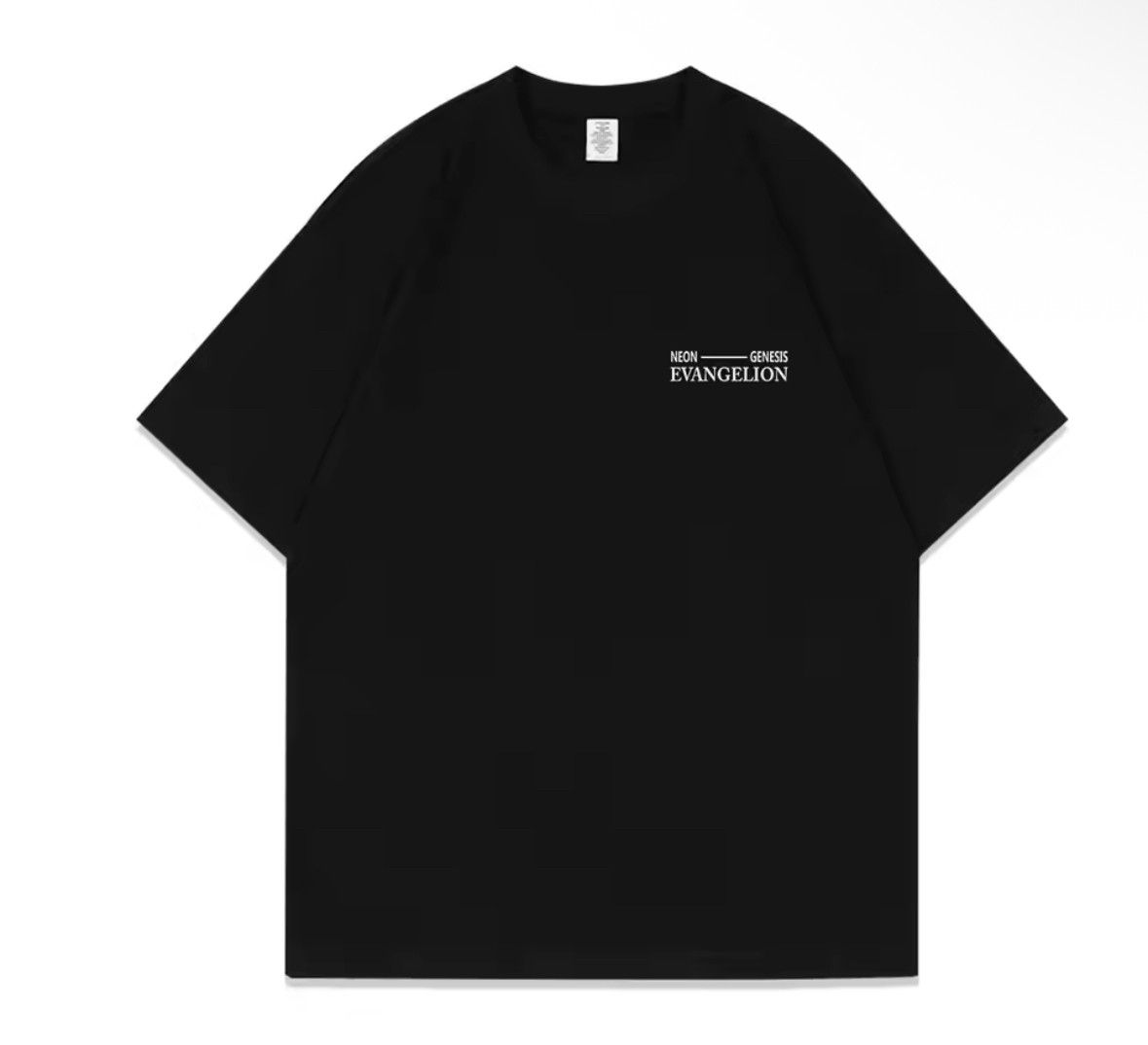 Other Street Retro Punk Gothic Anime Evangelion Black T-Shirt Size US XL / EU 56 / 4 - 2 Thumbnail
