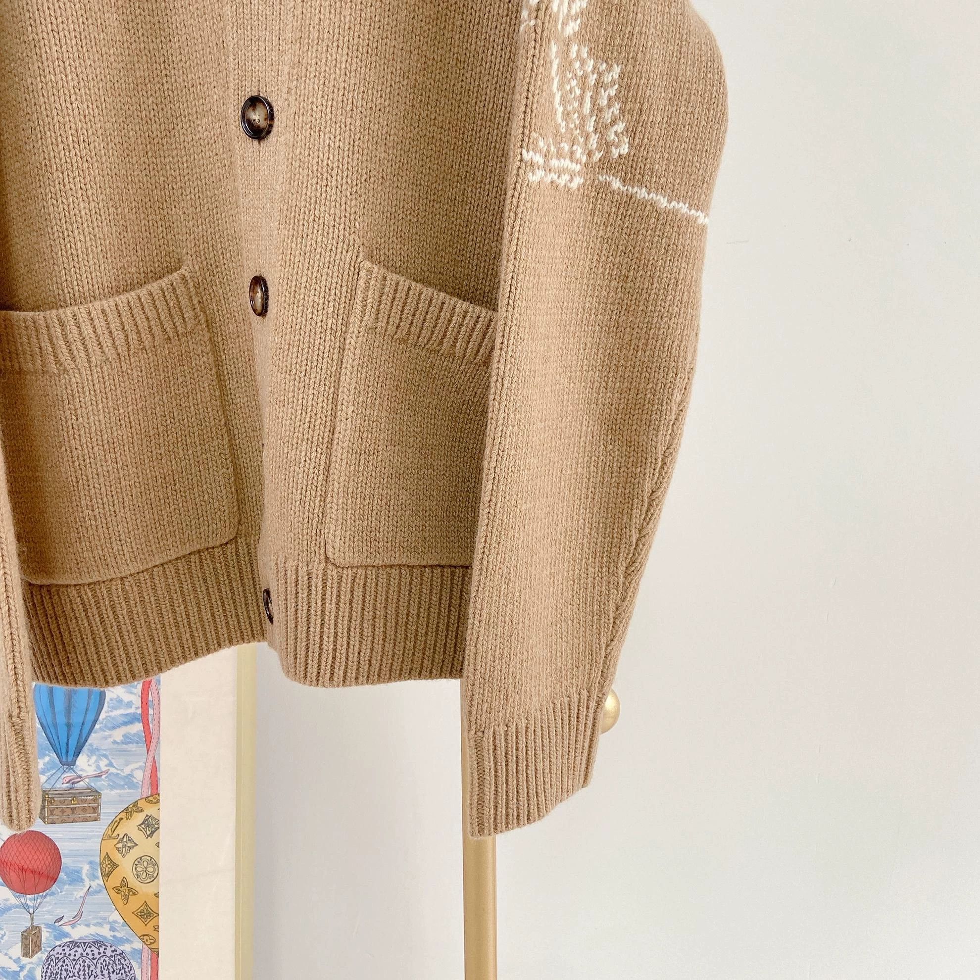 Burberry Burberry Horseferry Embroidery Cardigan L Size US L / EU 52-54 / 3 - 4 Thumbnail