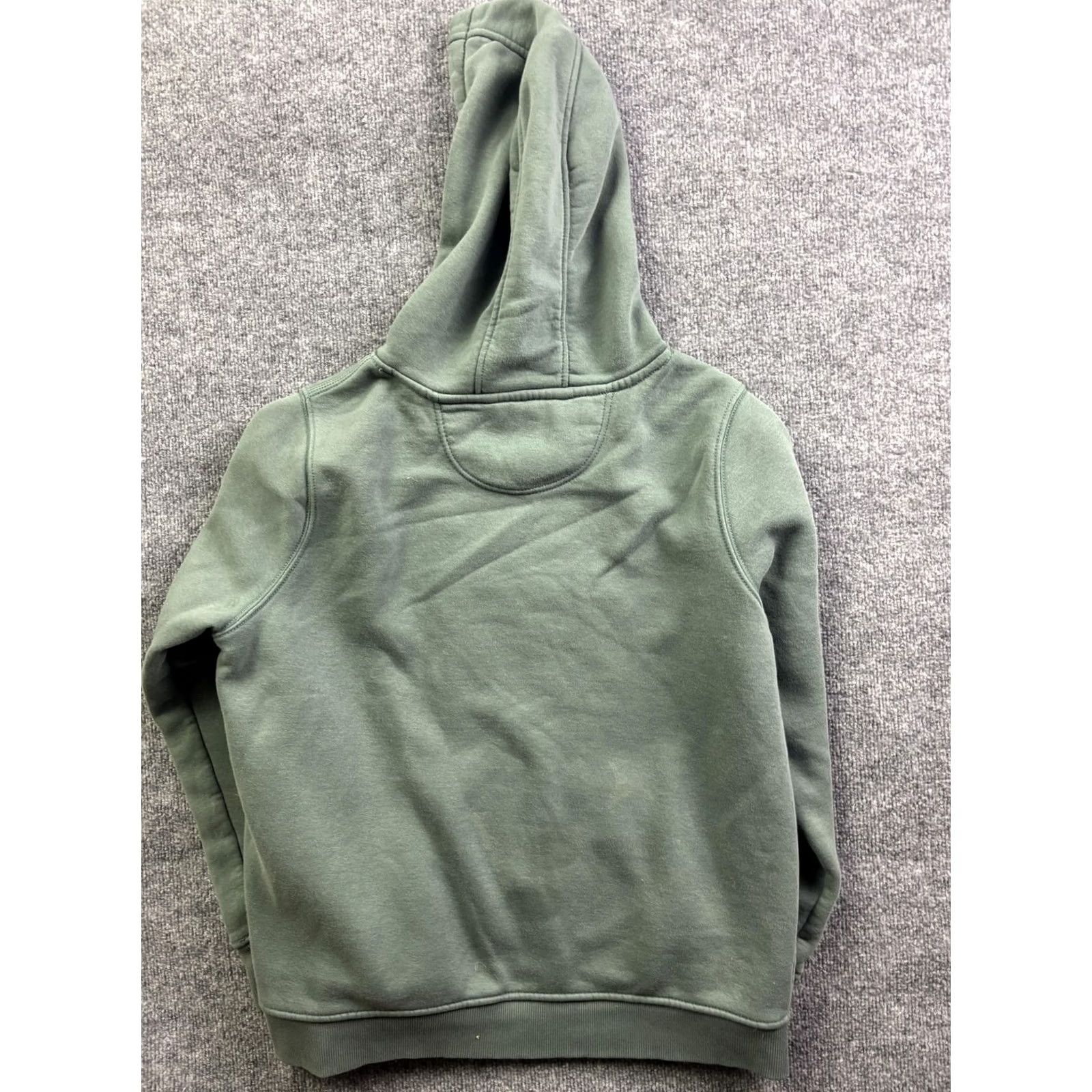 Carhartt Carhartt Hoodie Womens Large Green Fleece Pullover Logo Sleeve Casual Sweatshirt - Relaxed Fit | Crew Neck | Knit Cuff Hem - Winter Size L / US 10 / IT 46 - 7 Thumbnail