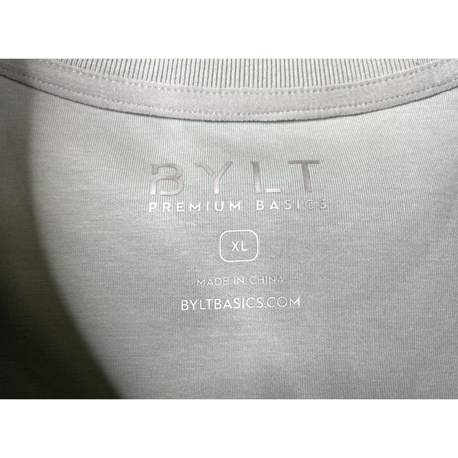 Vintage VINTAGE? BYLT Roamknit Relaxed Short Sleeve Crew Neck T-Shirt Fog Blue Mens XL Size US XL / EU 56 / 4 - 2 Thumbnail
