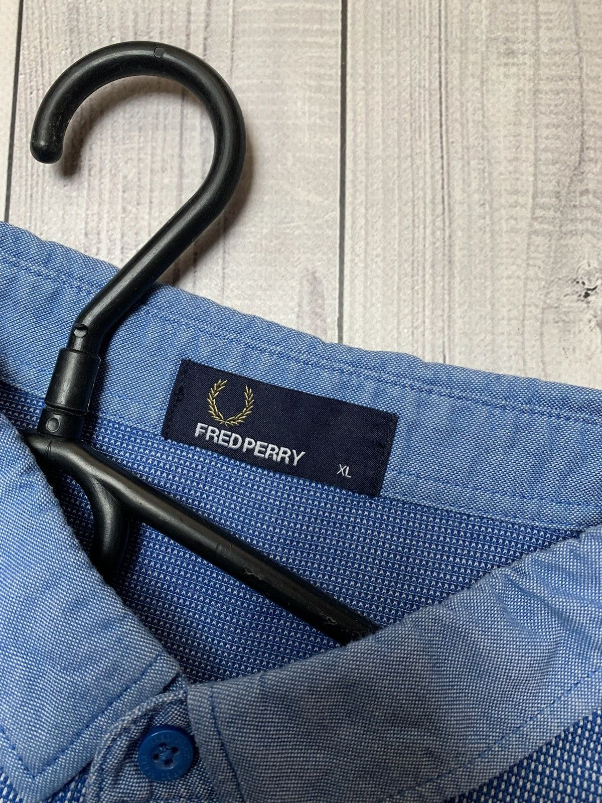 Fred Perry × Vintage Vintage Fred Perry polo size XL blue Size US XL / EU 56 / 4 - 3 Thumbnail