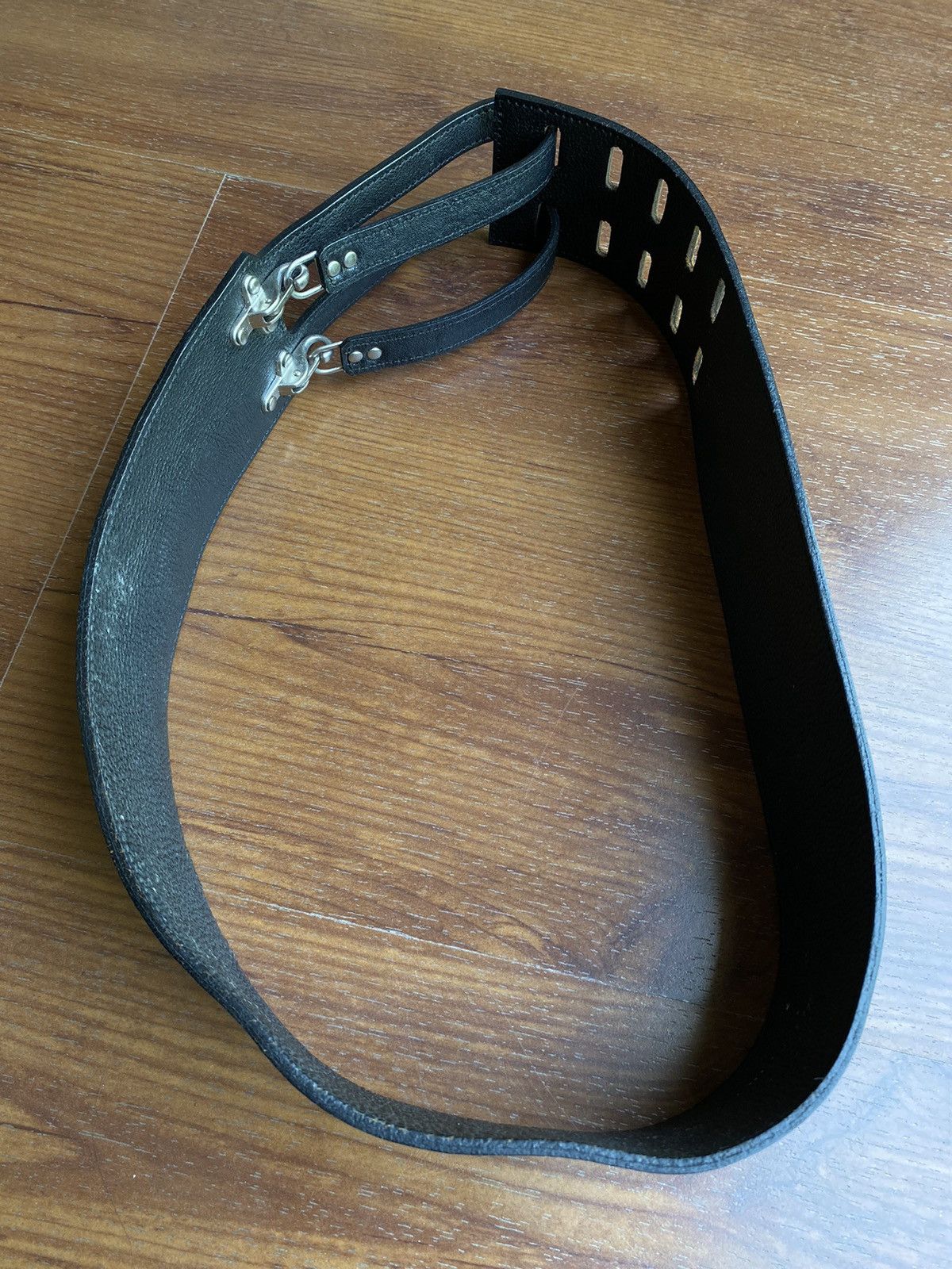 Zucca Zucca 2 buckle belt Size ONE SIZE - 6 Thumbnail