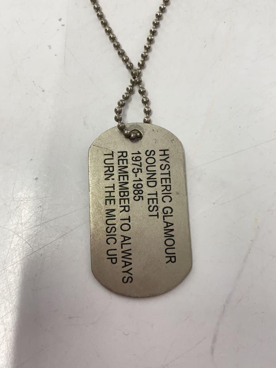 Hysteric Glamour Dog Tag Necklace Size ONE SIZE - 4 Thumbnail