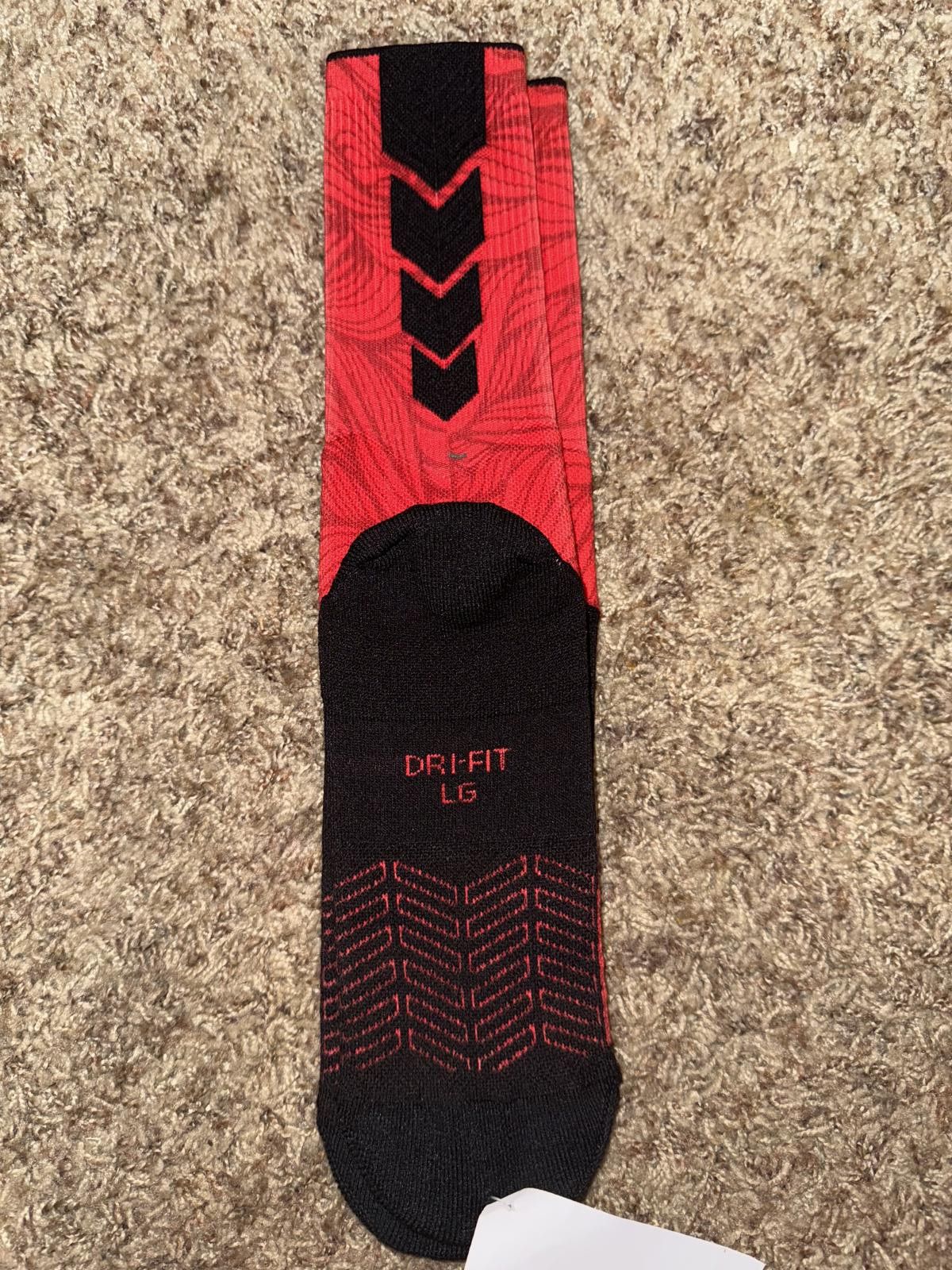 Nike Nike Elite MatchFit Neymar Sock - Red/Black Size ONE SIZE - 9 Thumbnail