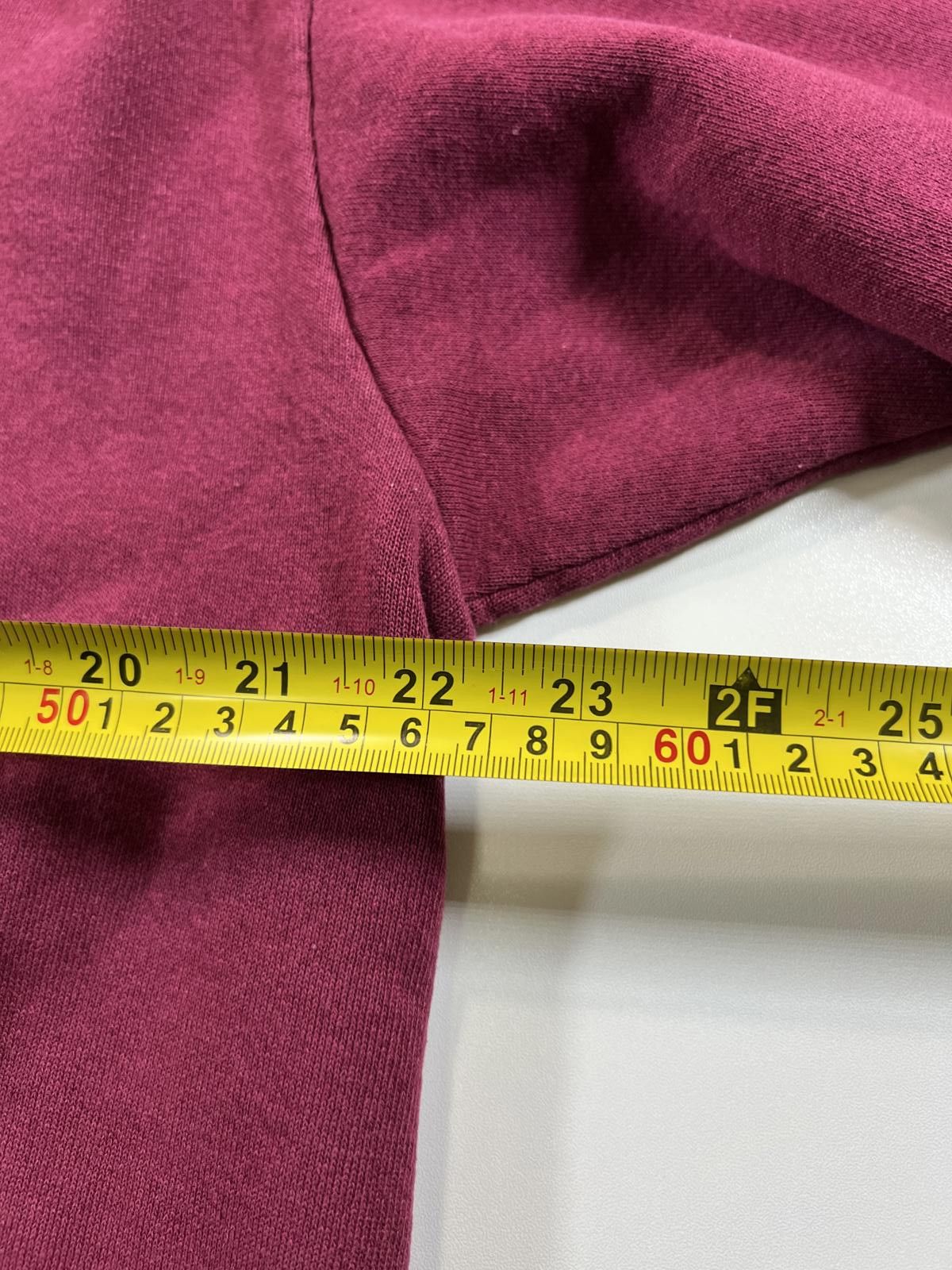 Guess Guess Vintage Maroon Sweatshirt with Embroidered Logo M Size US M / EU 48-50 / 2 - 5 Thumbnail