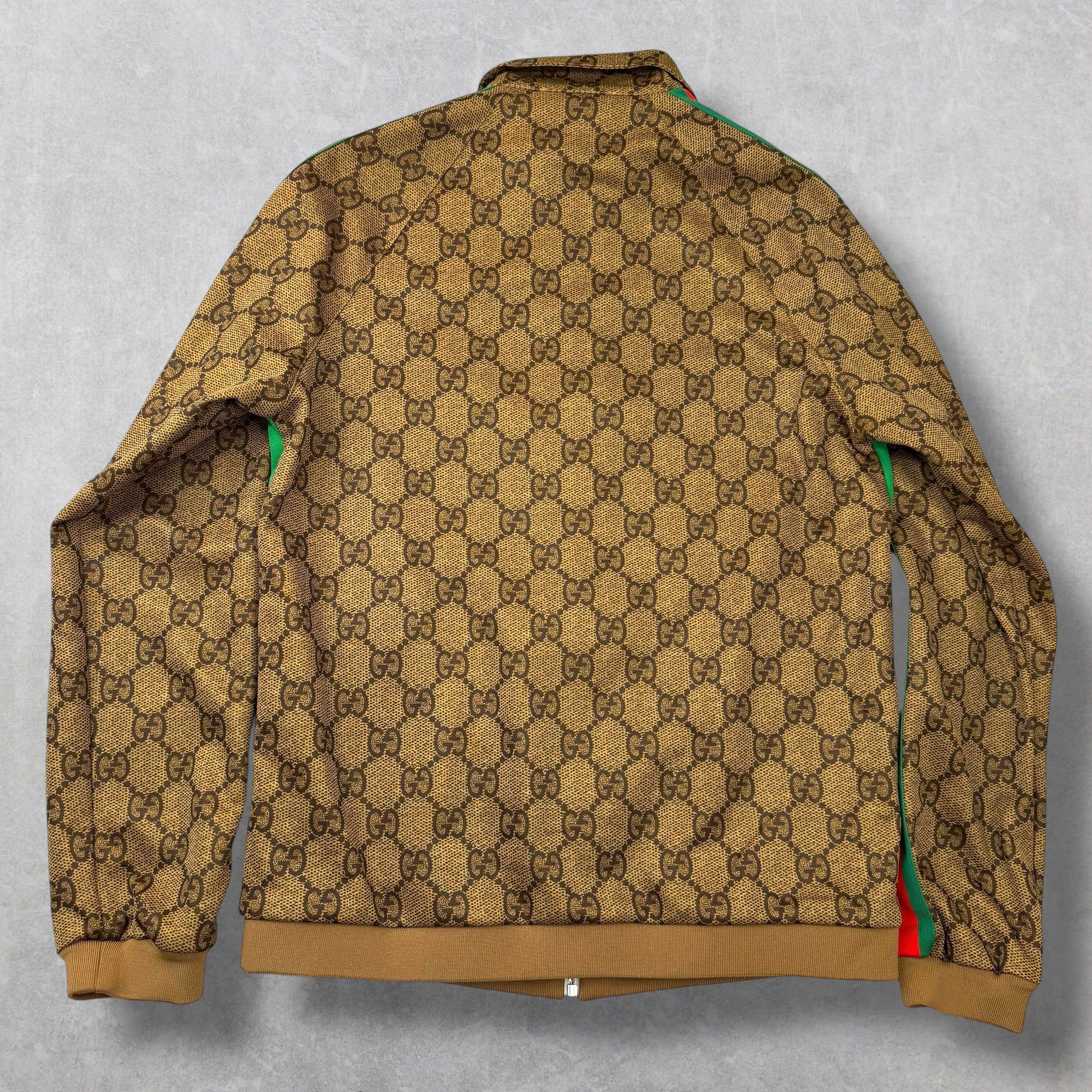 Gucci Gucci GG Supreme Track Jacket Size XL Size US XL / EU 56 / 4 - 2 Thumbnail