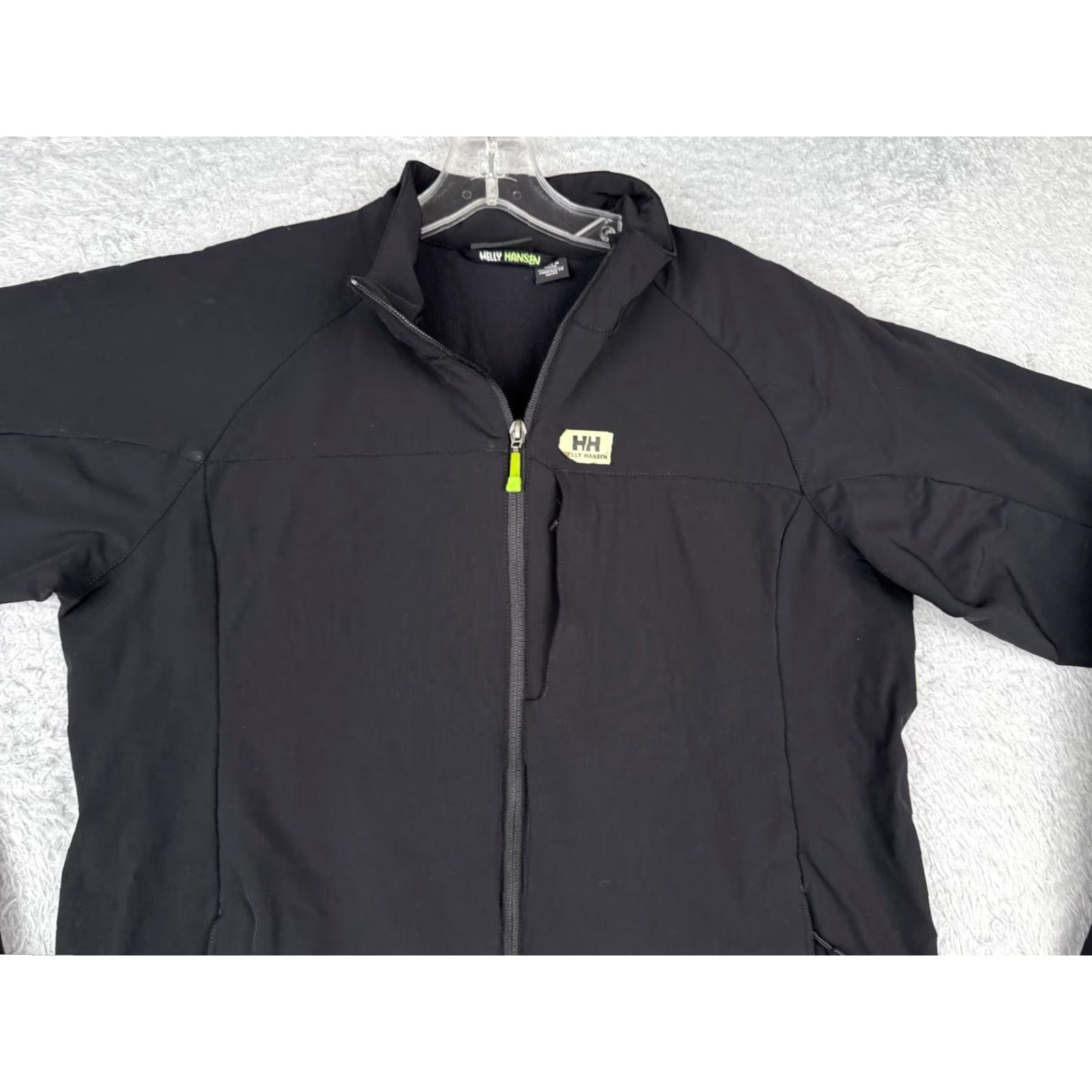 Helly Hansen Helly Hansen Jacket Womens Extra Large Black Full Zip Mock Neck Nylon Blend Size XL / US 12-14 / IT 48-50 - 4 Thumbnail