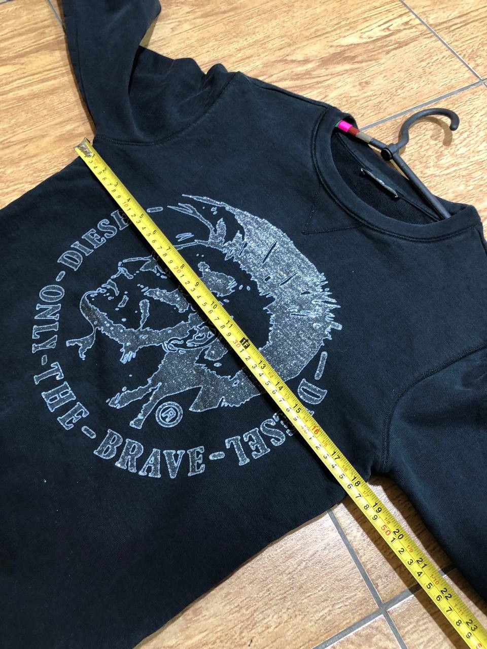 Diesel Diesel Vintage Big Logo Punk Crew Neck Sweatshirt Size M / US 6-8 / IT 42-44 - 8 Thumbnail