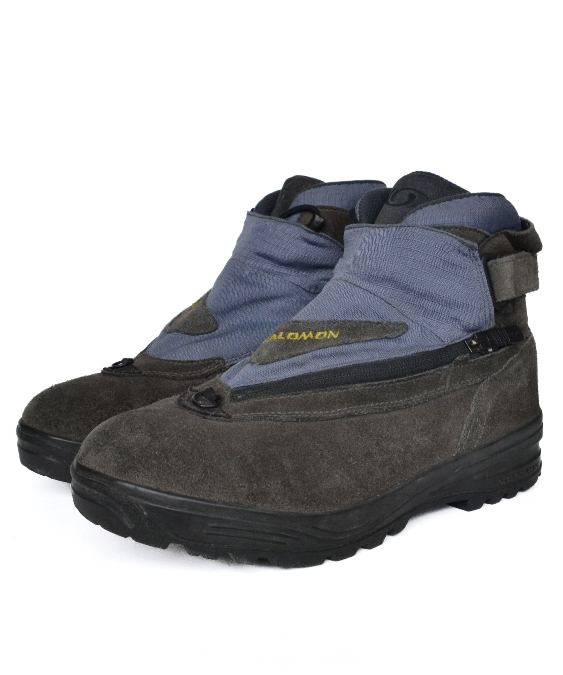 Salomon SALOMON Boots Adventure 7 GTX Suede Brown Blue Vintage Size US 11 / EU 44 - 1 Thumbnail
