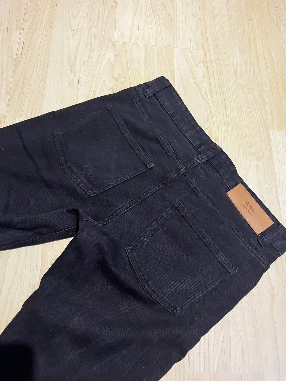 AMI × Designer × Vintage Ami jeans black Size 33" - 3 Thumbnail