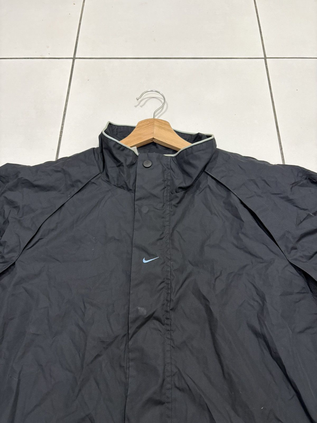 Nike Nike Old School Vintage Swoosh Windbreaker Jacket Size US XL / EU 56 / 4 - 3 Thumbnail