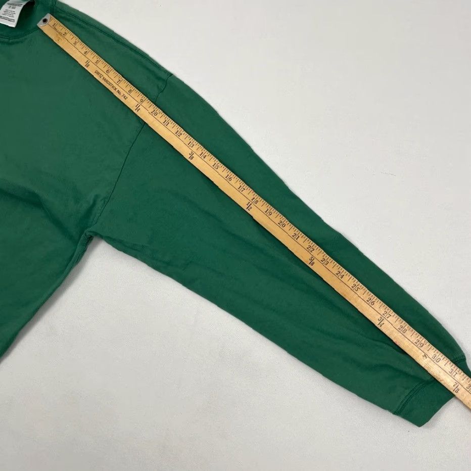 Disney VINTAGE Disney Store Lion King Shirt Adult 2XL Crew Neck Green Embroidered Cast Henley Logo Mens Size US XXL / EU 58 / 5 - 6 Thumbnail