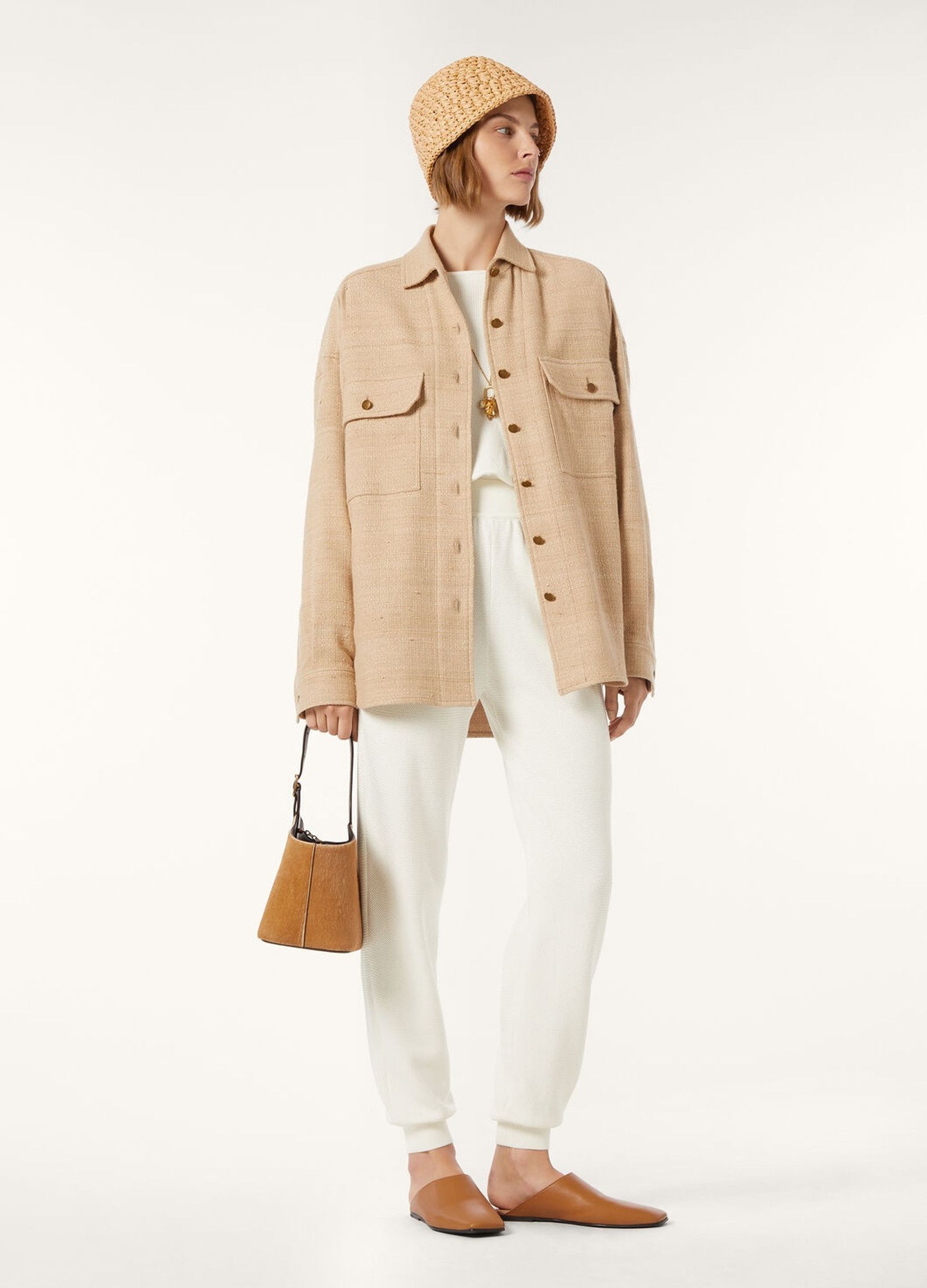 Loro Piana o1srvl11e0526 FAP2771 Dora Baltea Pant in White Size 26" / US 2 / IT 38 - 2 Thumbnail