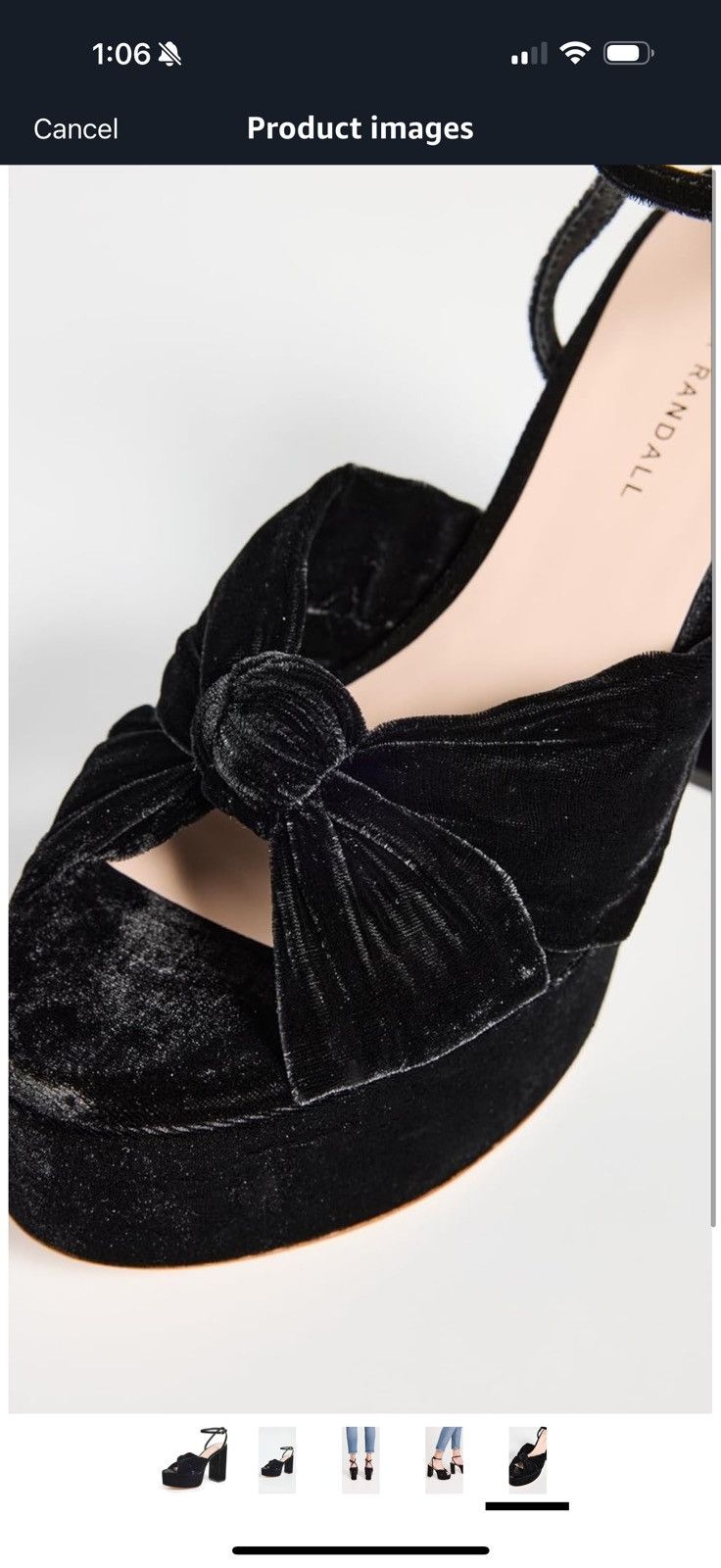 Loeffler Randall Loeffler Randall Women's Roz Knot Platform Heels Size US 10 / IT 40 - 3 Thumbnail